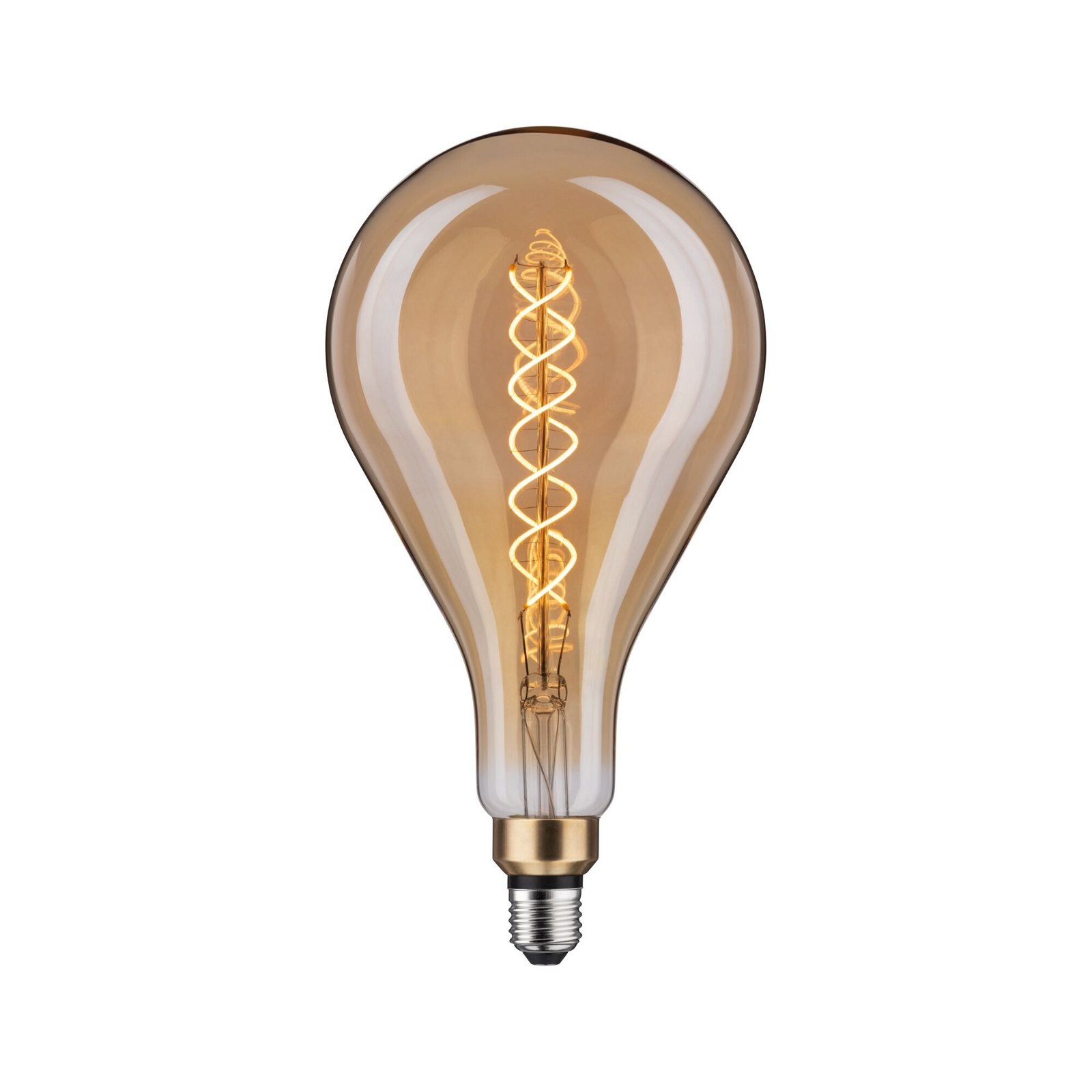 Paulmann LED-Leuchtmittel »BigDrop 400lm 1800K gold 7W doppel spiral 230V F günstig online kaufen