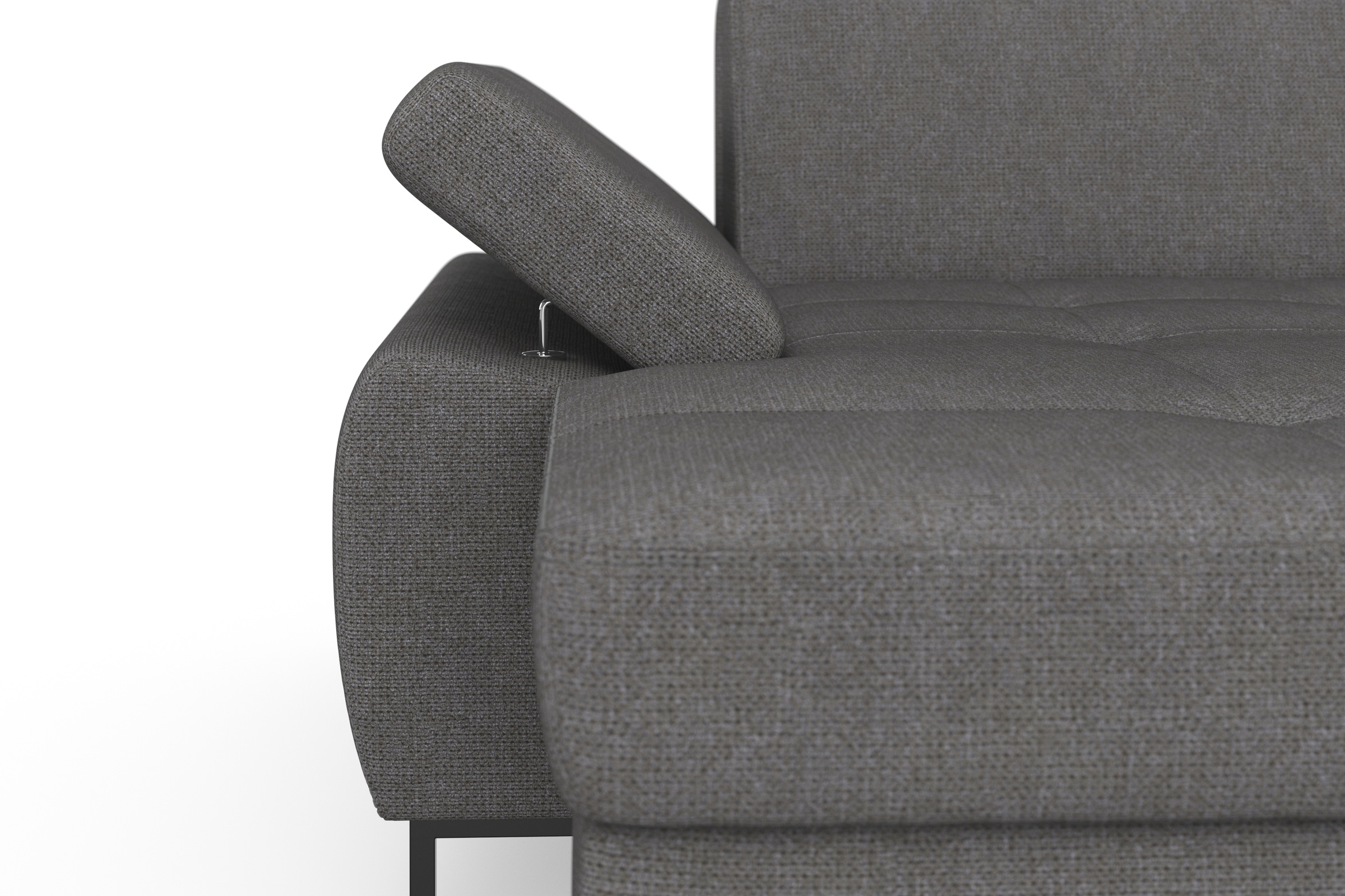 DOMO collection Wohnlandschaft »Capelo U-Form«, mit Armteilverstellung, wahlweise mit Bettfunktion, Federkern