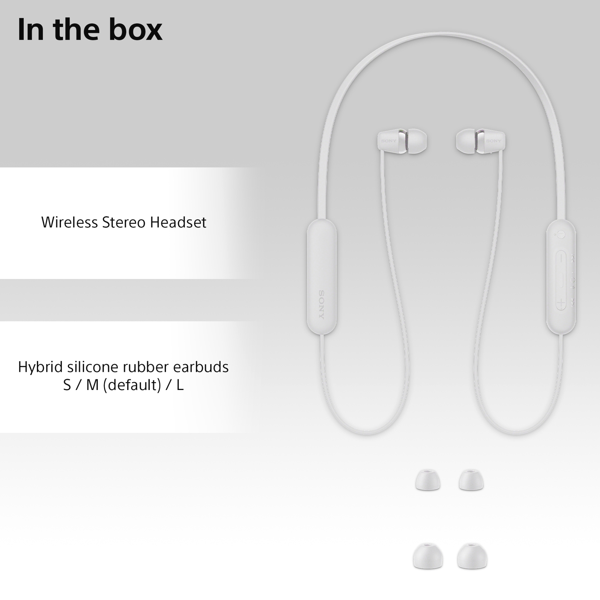 kaufen In-Ear-Kopfhörer »In-Ear online Sprachsteuerung WI-C100«, Sony Kopfhörer