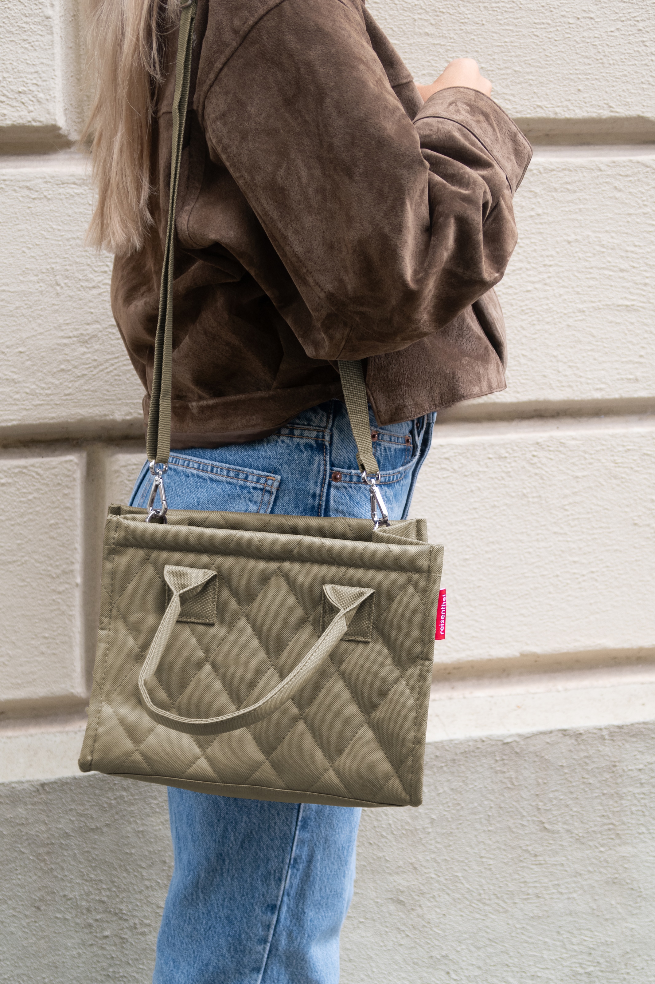 REISENTHEL® Einkaufsshopper »daily shopper XS« Metalldruckknopf-Verschluss, längenverstellbare Schulterriemen