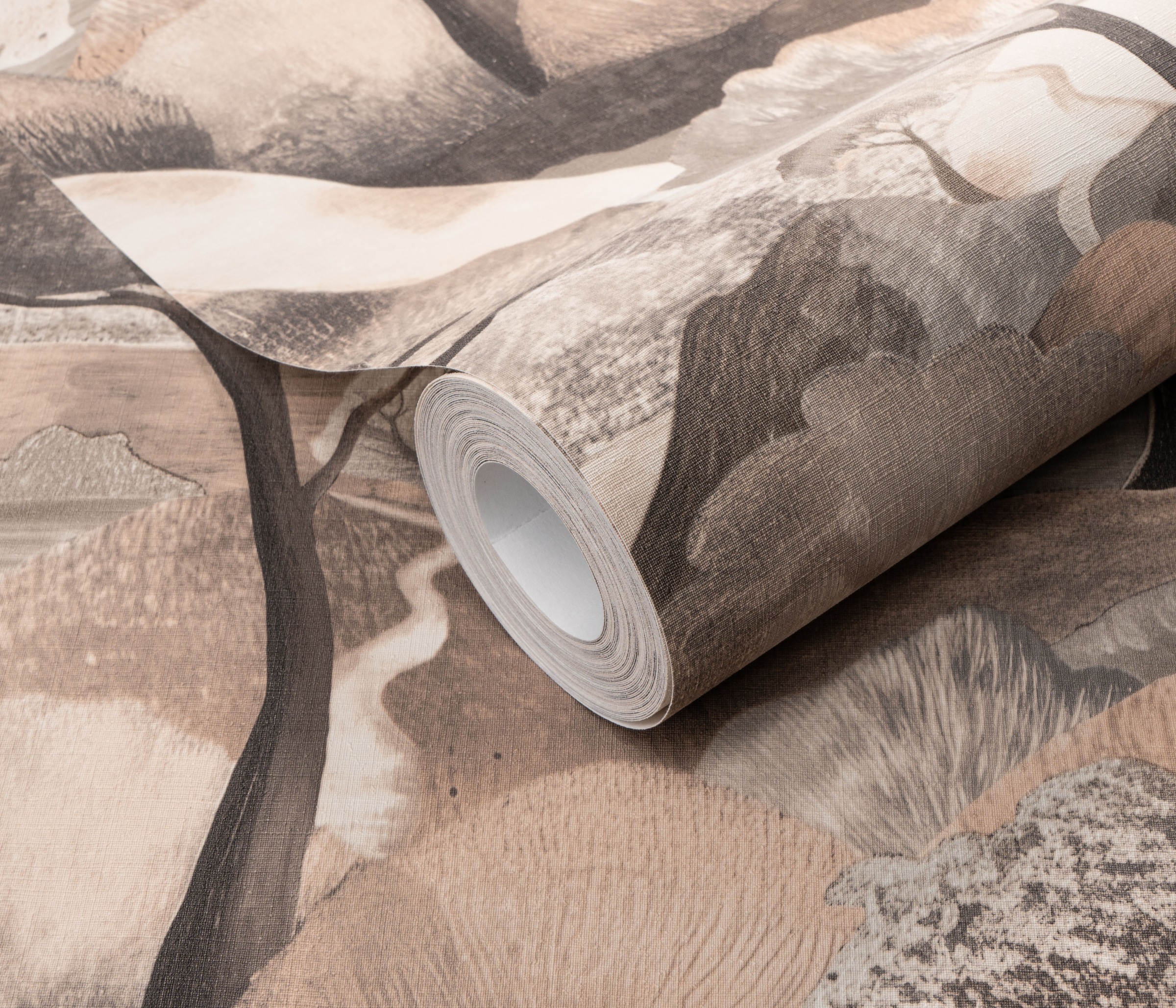 Erismann Vliestapete »Vliestapete VIEW«, Ton-in-Ton-botanisch-Wald-asiatisch-mehrfarbig, Phthalate frei