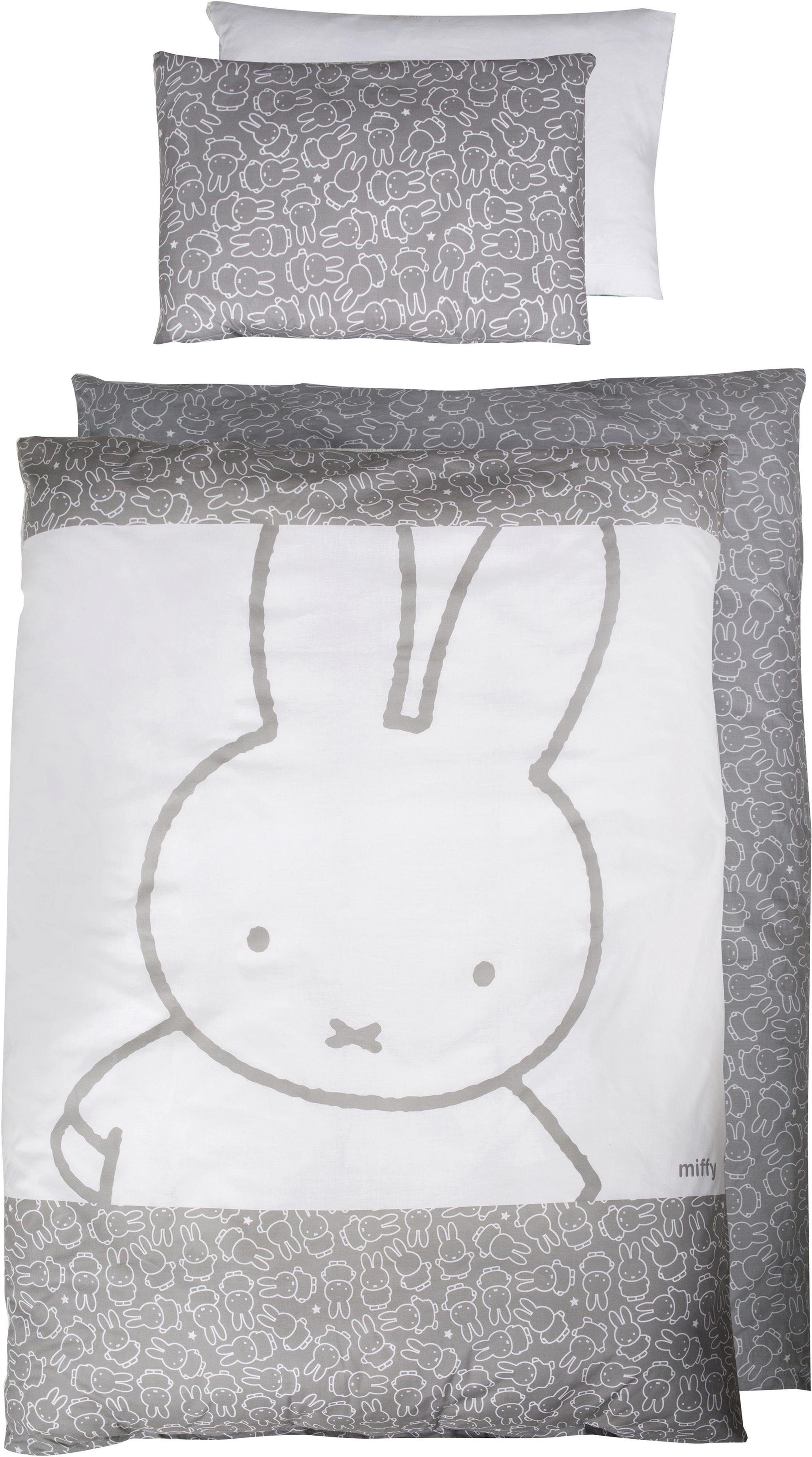 roba® Himmelbettgarnitur »miffy®«, 4-tlg., mit Bettwäsche, Nestchen und Him günstig online kaufen