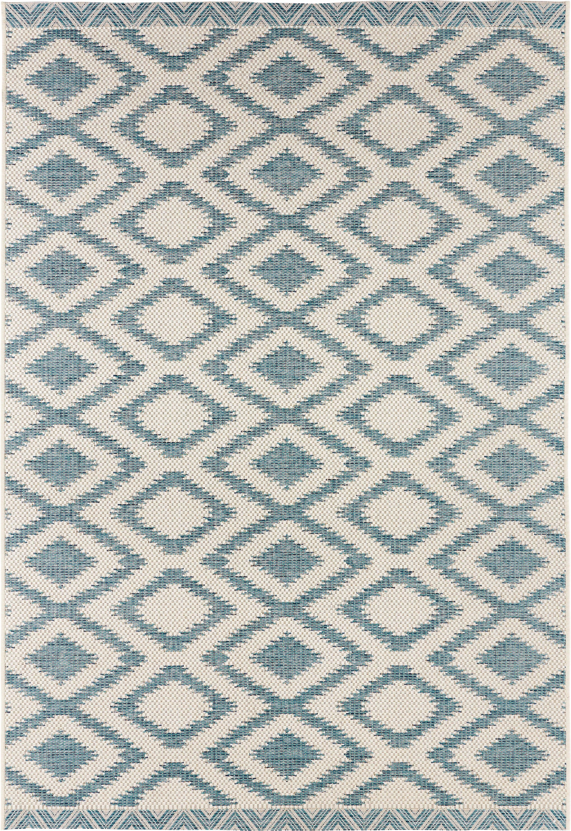 NORTHRUGS Teppich »Isle«, rechteckig, 4 mm Höhe, In-und Outdoor geeignet, Strapazierfähig und pflegeleicht, Flachgewebe