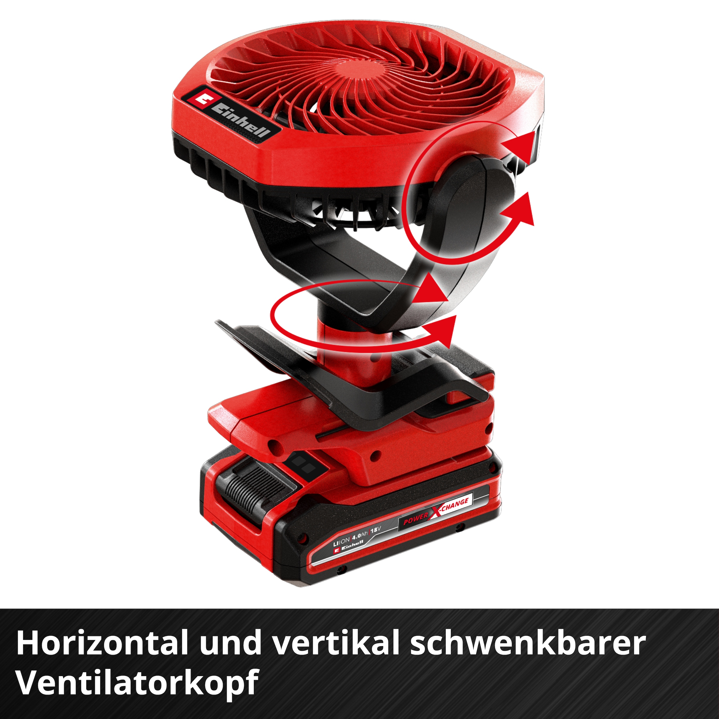 Einhell Akku-Ventilator »GC-CF 18/110 Li-Solo«, ohne Akku und Ladegerät