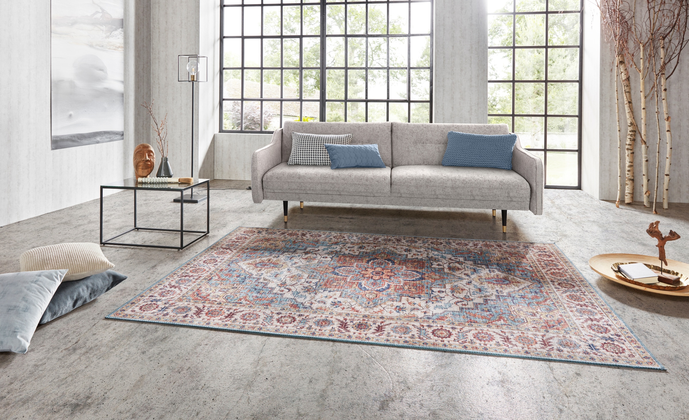 HANSE Home Teppich »Anthea«, rechteckig, 5 mm Höhe, Orientalisch, Läufer, V günstig online kaufen