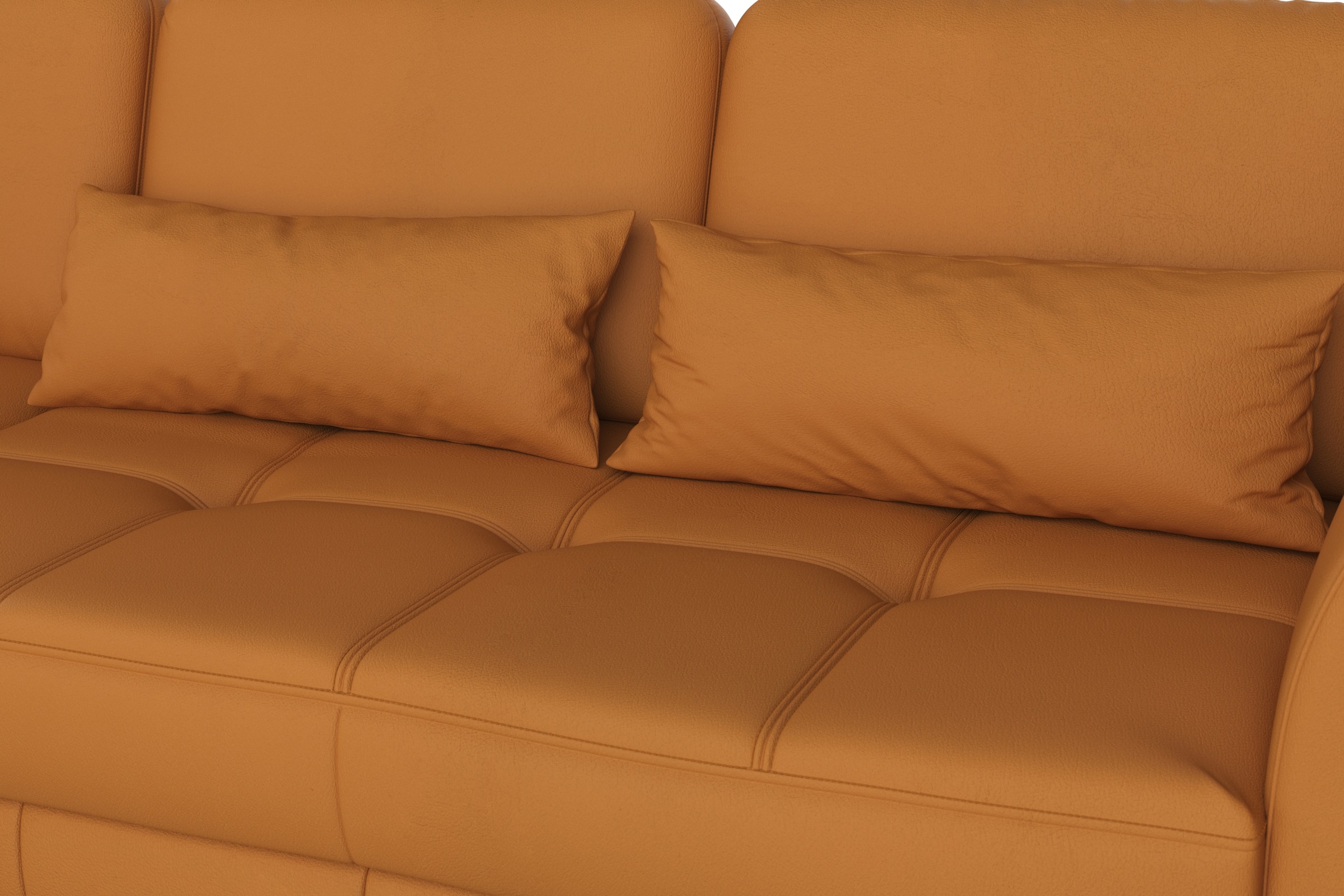 sit&more Ecksofa »Bendigo L-Form«, inklusive Sitztiefenverstellung, Bodenfreiheit 15 cm, 2 Fußfarben