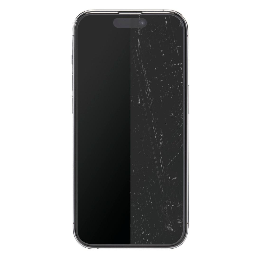 Hama Displayschutzglas »Displayschutzglas f iPhone 13/13Pro/14/16e (Panzerglas, D3O)«, für iPhone 13/13 Pro/14/16e