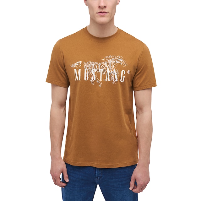 MUSTANG Kurzarmshirt »Print-Shirt« online bei