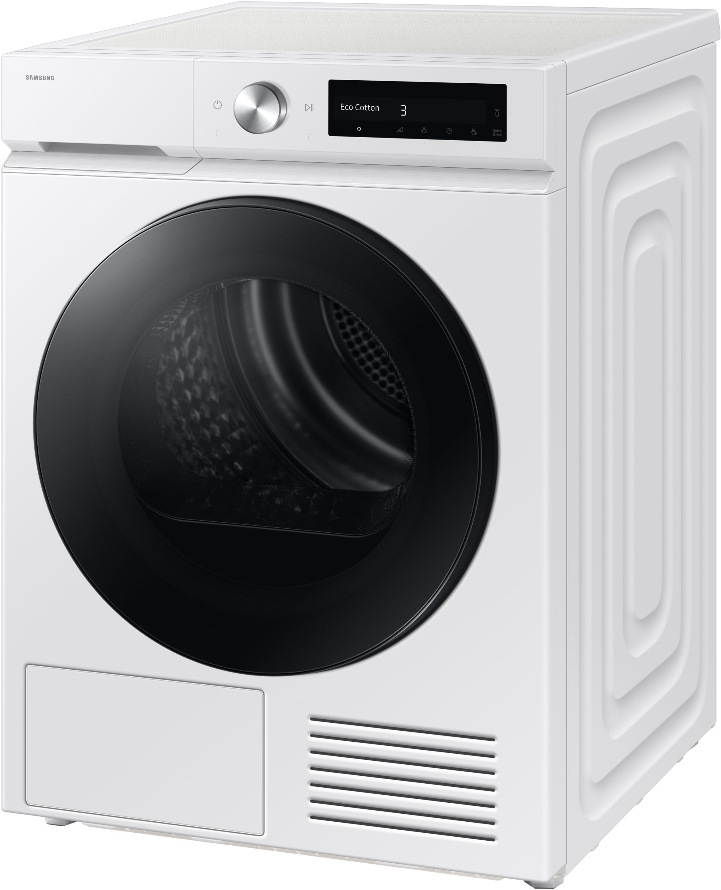 Samsung Wärmepumpentrockner »DV90DB7845GWU2«, DV7400D, 9 kg, QuickDriveᵀᴹ Option ‑ Spart bis zu 35 % Zeit