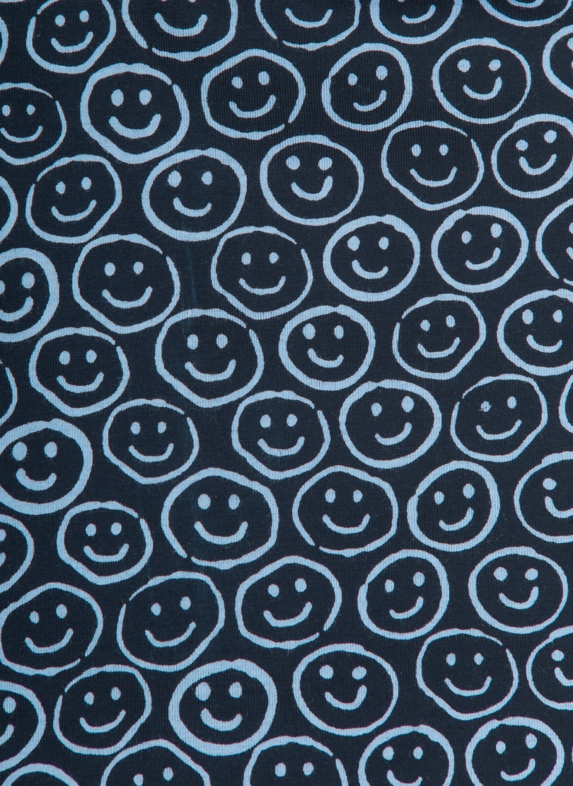 Trigema Bermudas »TRIGEMA Bermuda Shorts mit freundlichem Smiley-Motiv«