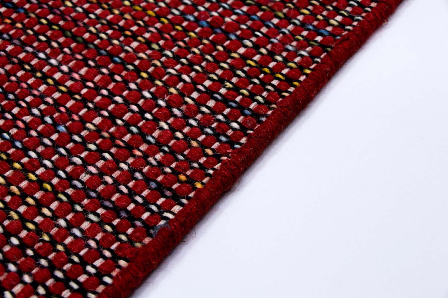 morgenland Wollteppich »Arvin - Kelim Teppich - Trendy«, rechteckig, 1 mm Höhe, Flachgewebe
