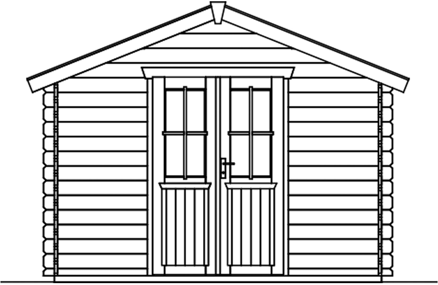 Skanholz Gartenhaus »Faro 3«