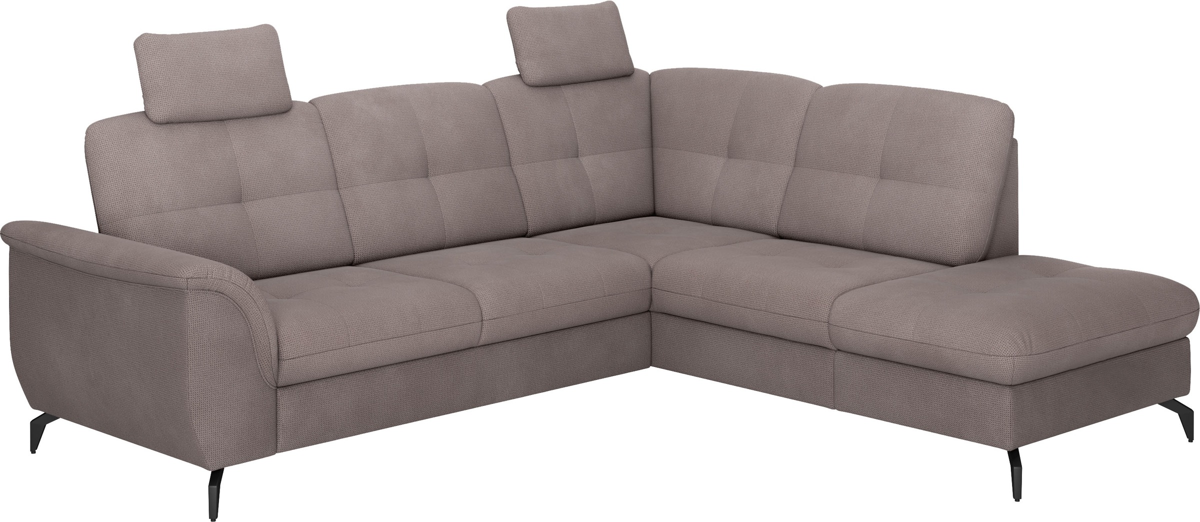 sit&more Ecksofa »Zora L-Form«, wahlweise mit Bettfunktion und Bettkasten