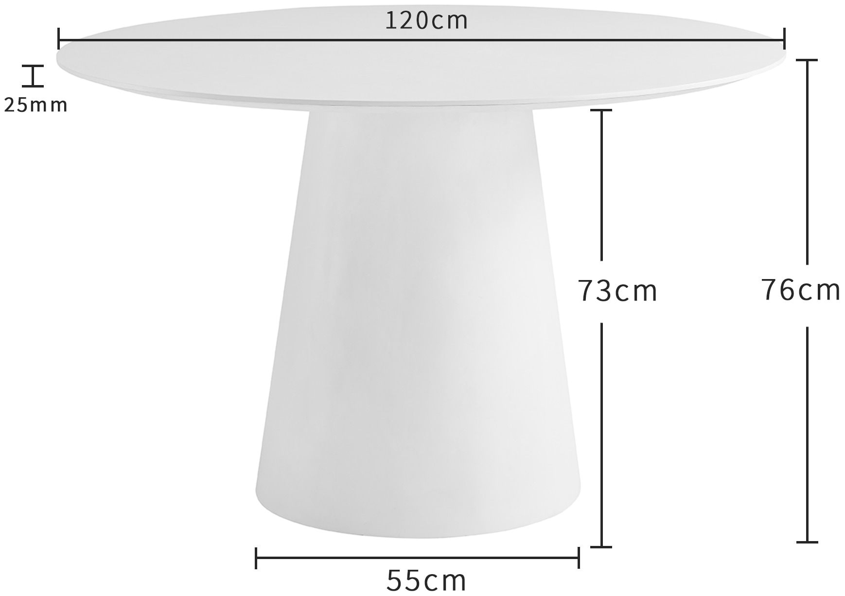 OTTO home Esstisch »Josselin«