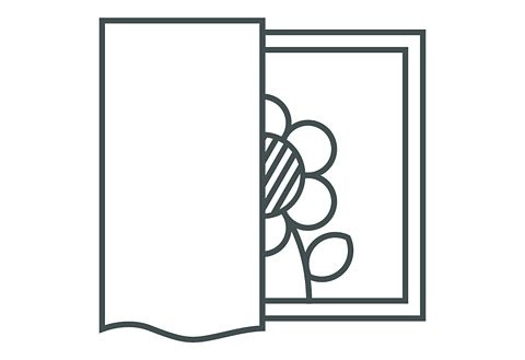HOME WOHNIDEEN Schiebegardine »LOGI« Klettband 3 Stk. tlg. HxB: 245x60, ink günstig online kaufen