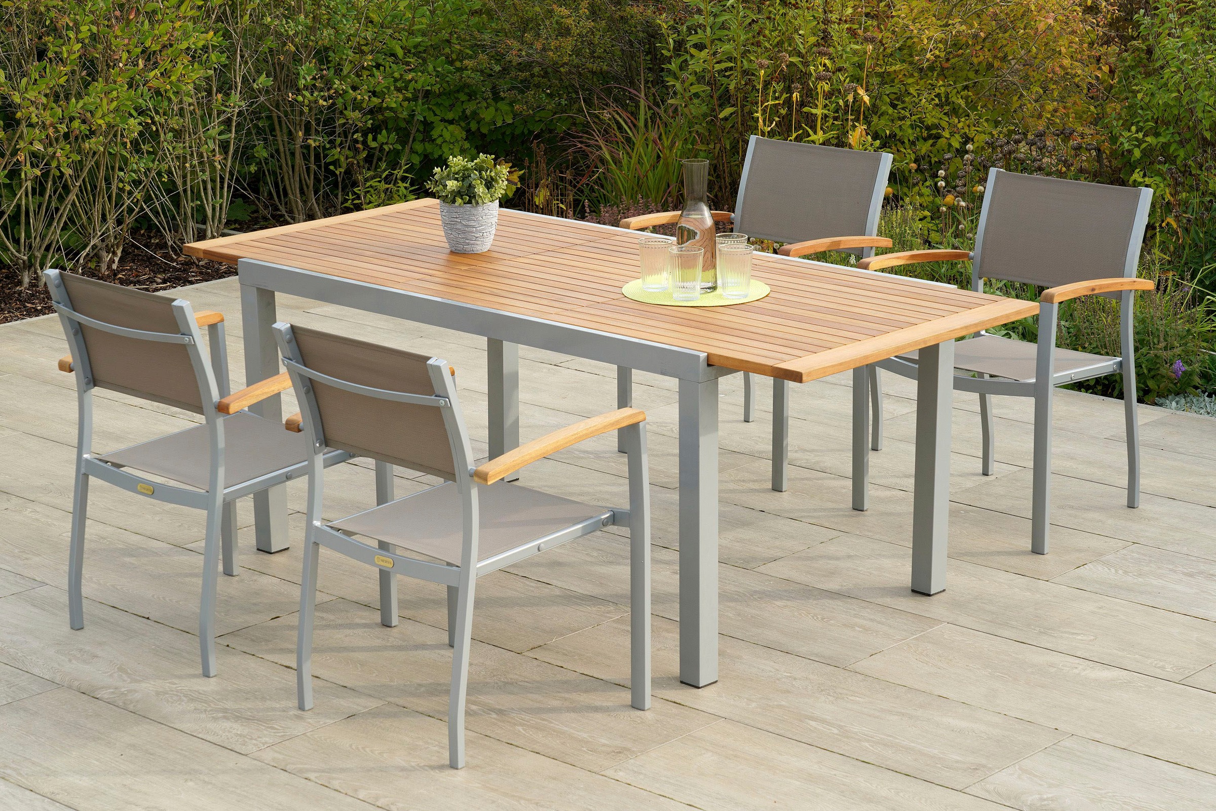 MERXX Garten-Essgruppe »Naxos«, (5 tlg.)
