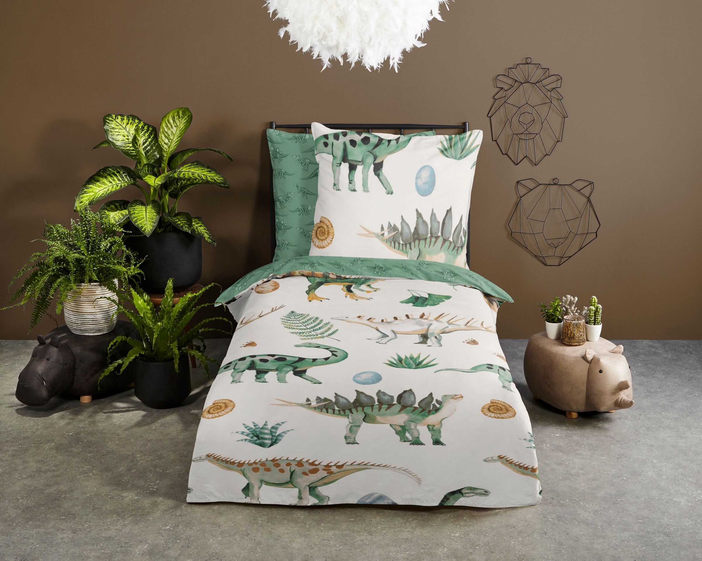 good morning Kinderbettwäsche »Gabi«, Baumwolle, 135x200, Reißverschluss, W günstig online kaufen