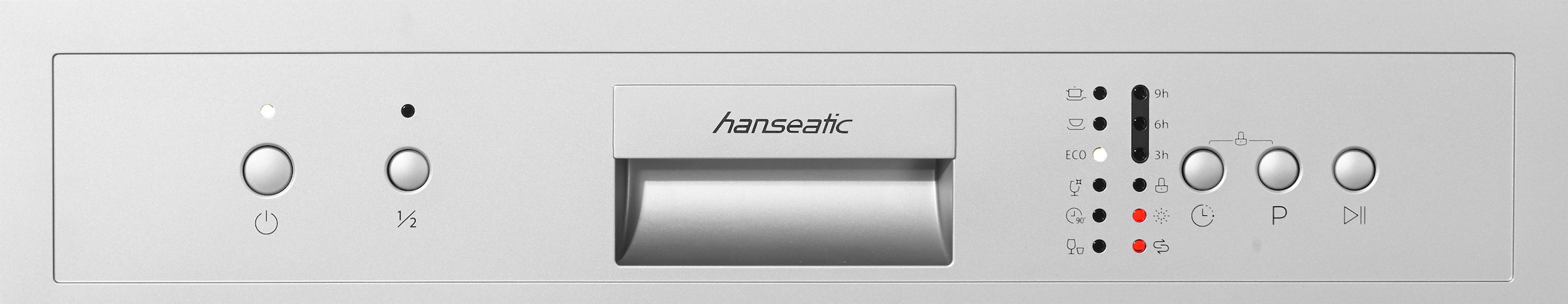 Hanseatic Standgeschirrspüler »HG6085E127635S«, HG6085E127635S, 12 Maßgedecke