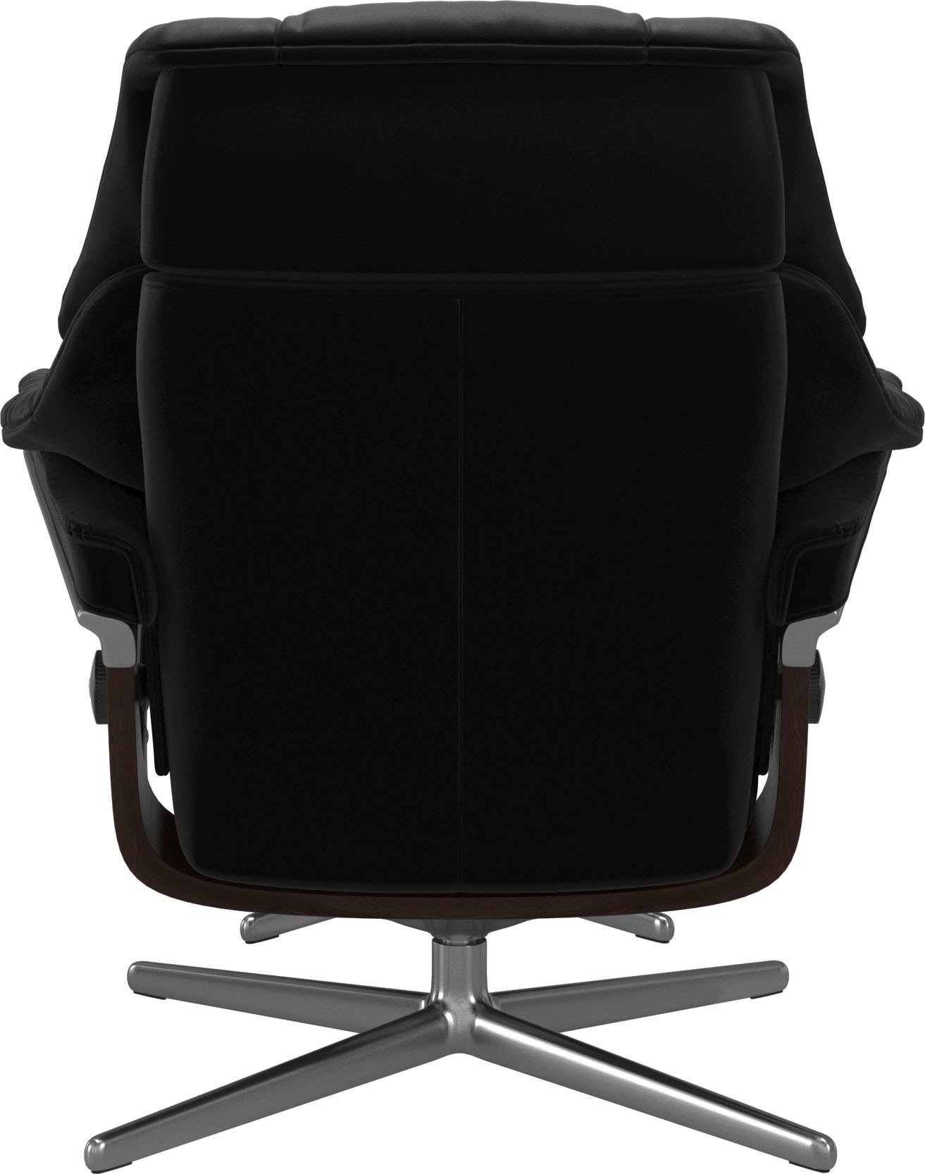 Stressless® Fußhocker »Reno« mit Cross Base, Größe S, M & L, Holzakzent Braun