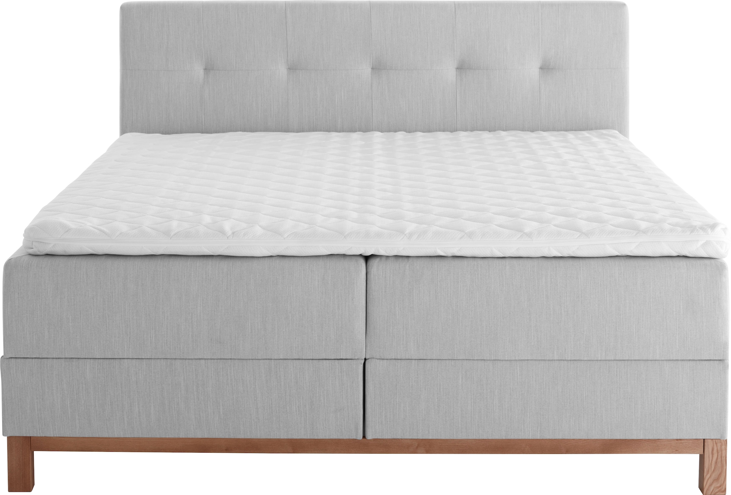 meise.möbel Boxspringbett »Catania«, mit Bettkasten und Topper