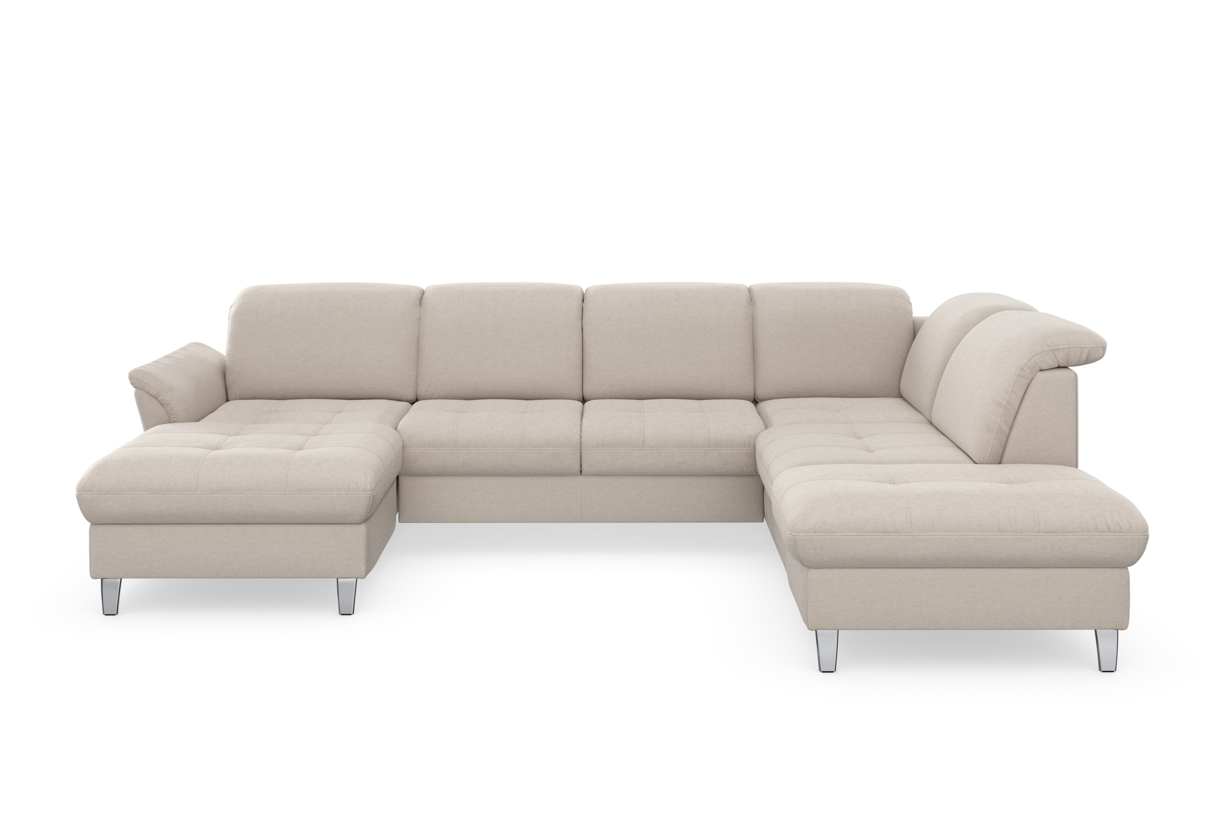 sit&more Wohnlandschaft »Maggiore U-Form« wahlweise mit Kopfteilverstellung günstig online kaufen