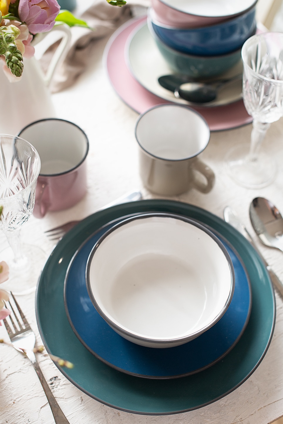 MÄSER Kombiservice »MAILA, Geschirr-Set, Steinzeug«