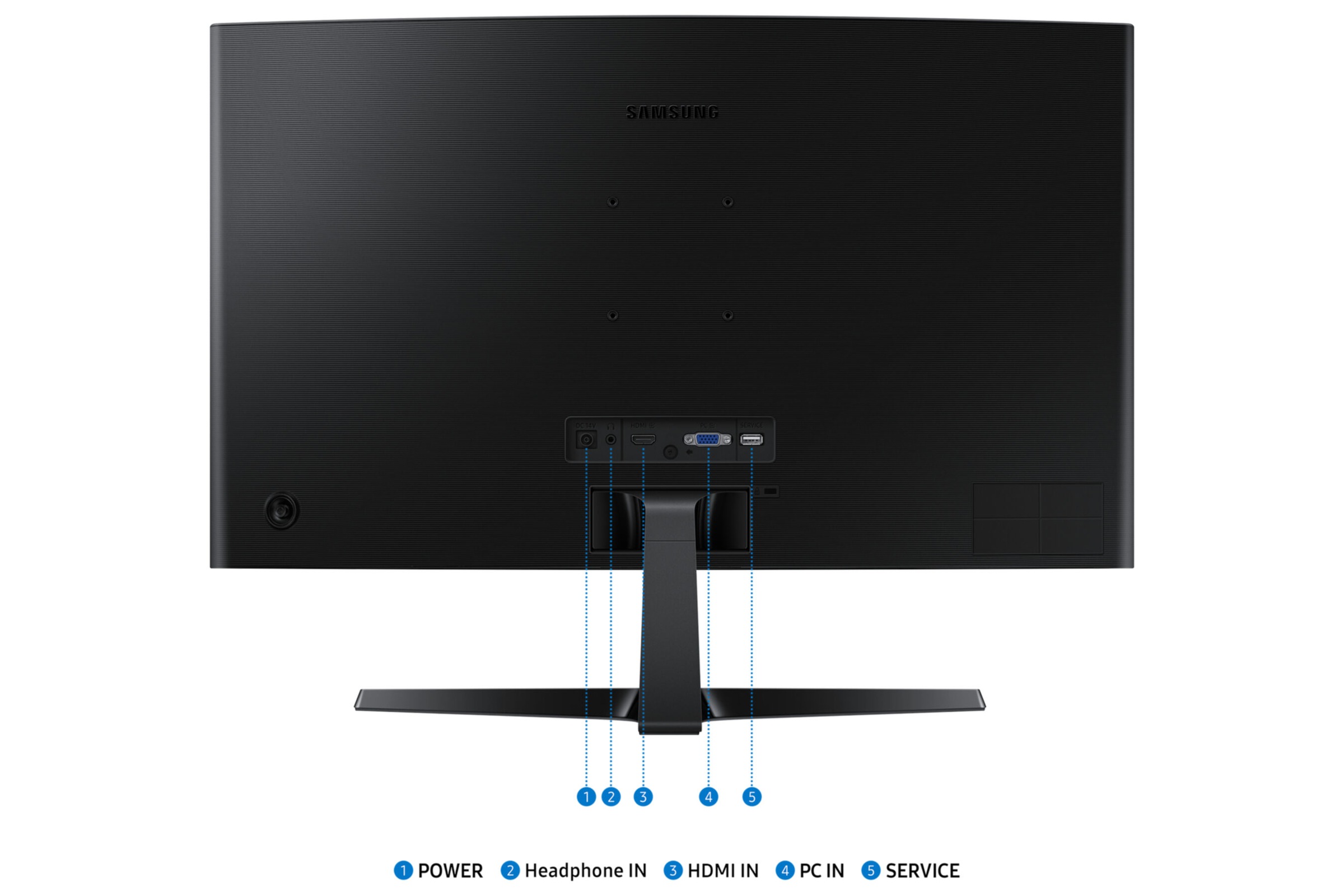 Samsung Curved-LED-Monitor »S27D366GAU«, 68 cm/27 Zoll, 1920 x 1080 px, Full HD, 4 ms Reaktionszeit, 10 Hz