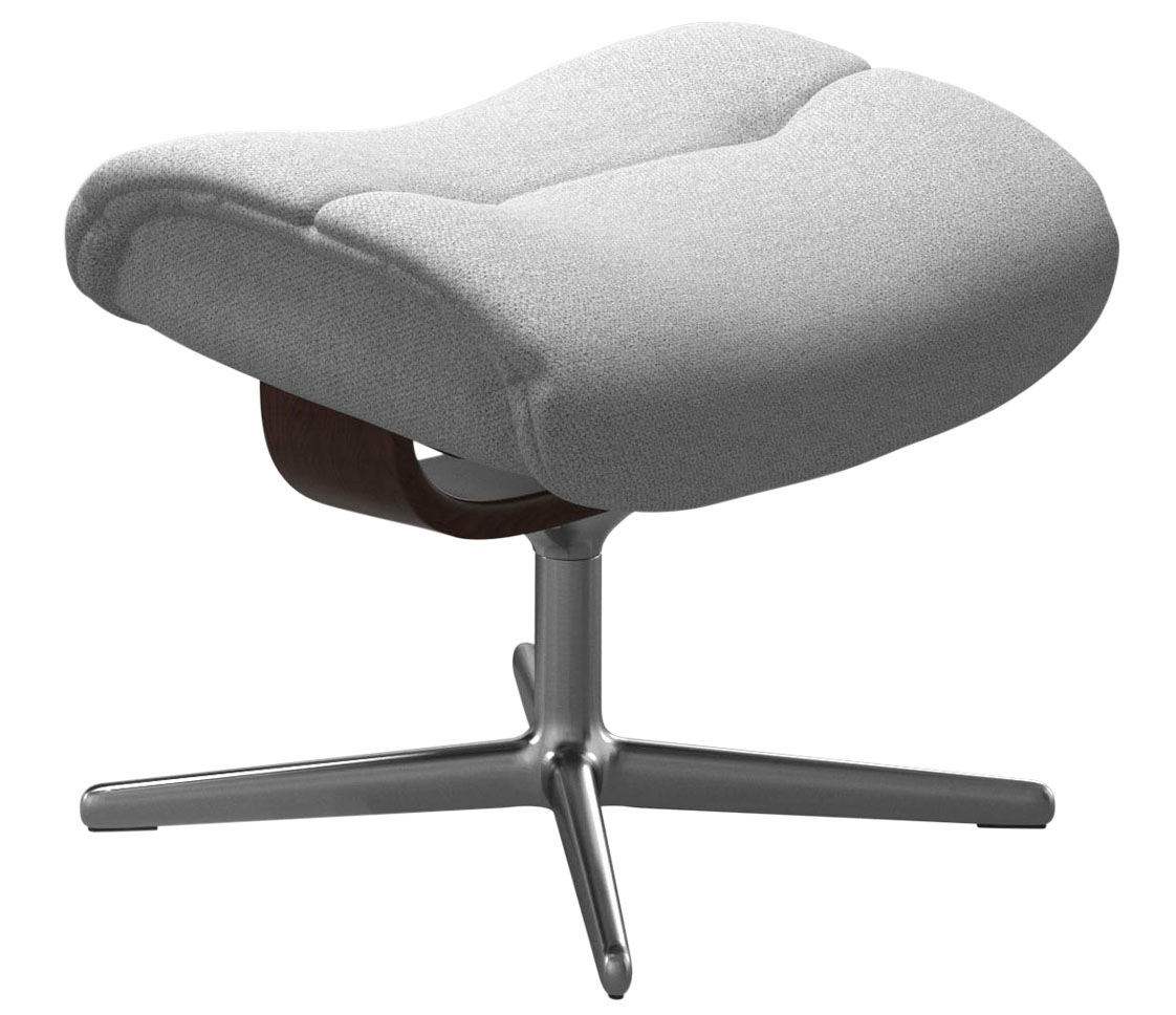 Stressless® Fußhocker »Sunrise«, mit Cross Base, Größe S, M & L, Holzakzent Braun