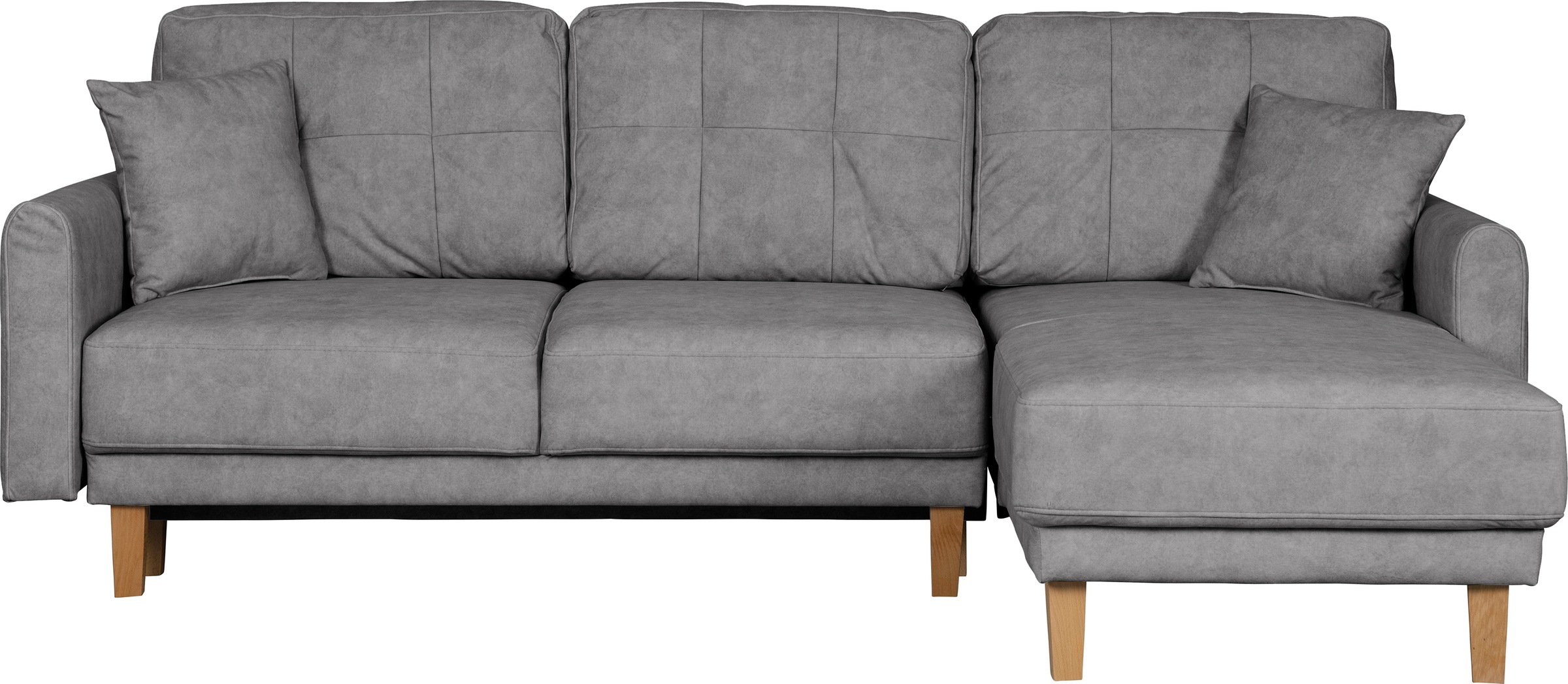 Home affaire Ecksofa »TRIPLO optionale Schlafsofa mit Bettkasten, Maße B/T/H: 234/164/89 cm«, L-Form wahlweise mit Bettfunktion - Liegefläche 132x210 cm