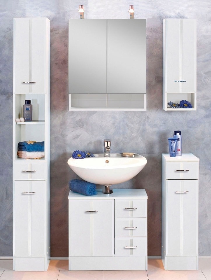 welltime Hochschrank "Rallye" Breite 25 cm, mit wechselbarem Türanschlag günstig online kaufen