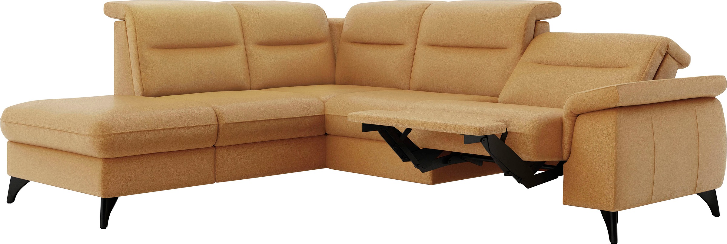 sit&more Ecksofa »Astoria L-Form«, wahlweise mit motorischer Relaxfunktion
