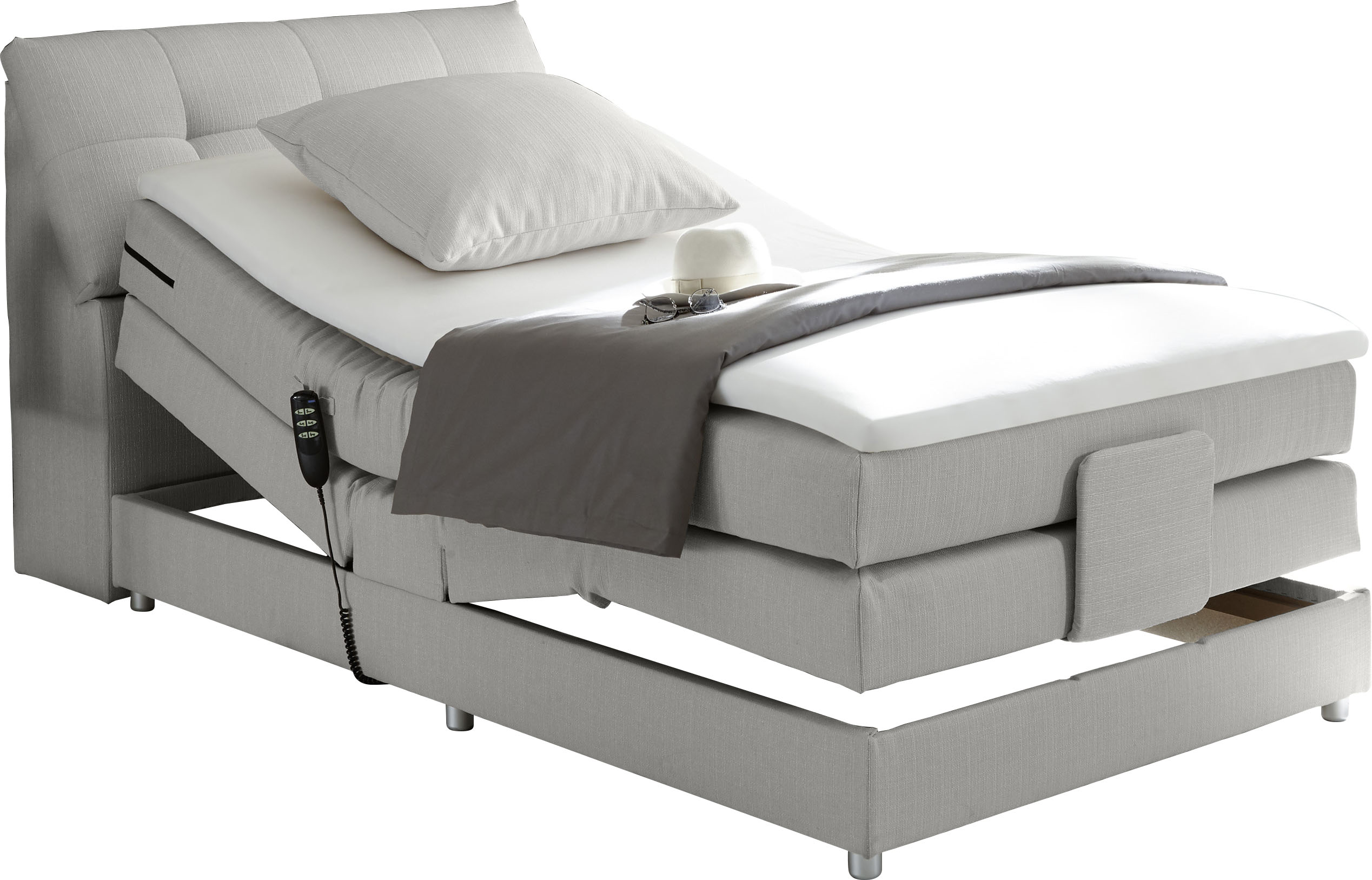 ED EXCITING DESIGN Boxspringbett »Carpino wahlweise in den Breiten 120cm od günstig online kaufen