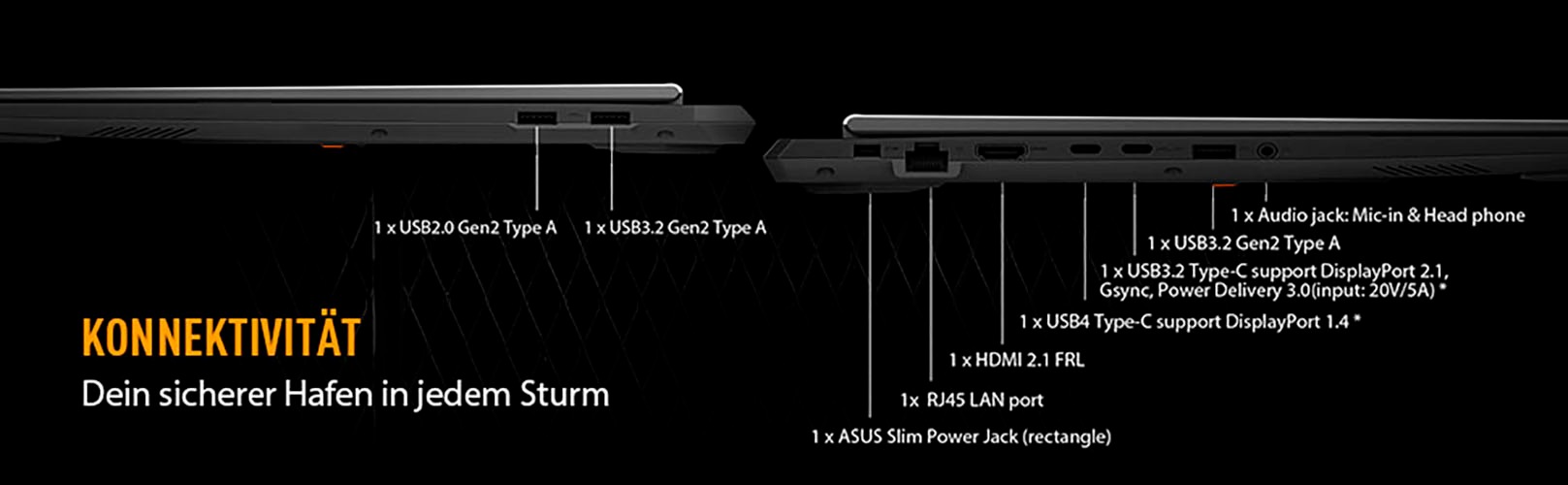 Asus Gaming-Notebook »ROG Zephyrus G14 GU405AR-SY106W« 35,6 cm / 14 ″ Intel Core Ultra 9 GeForce® RTX 5070 Ti 1.000 GB SSD