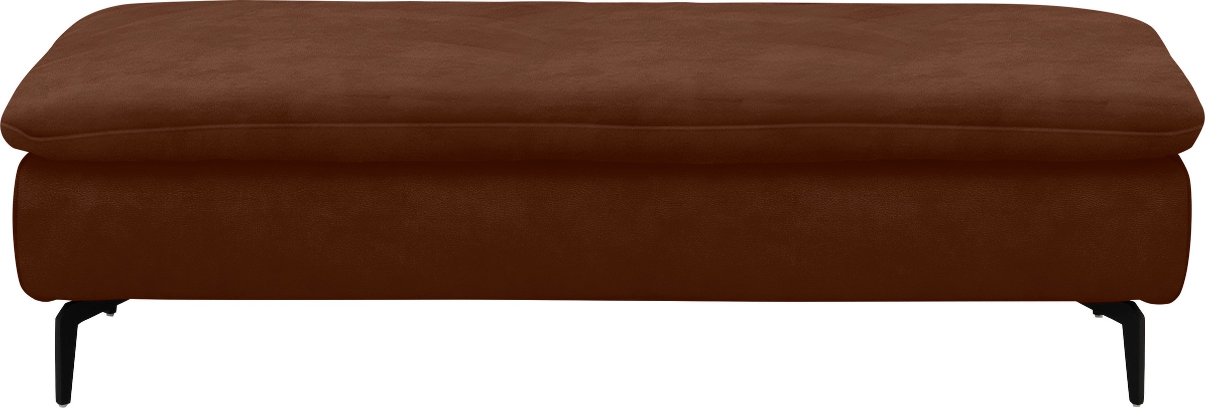 W.SCHILLIG Ecksofa »valentinoo, Designsofa, bequem, elegant und zeitlos, L-Form«, (Set), inklusive Hocker, mit Sitztiefenverstellung, Breite 299 cm