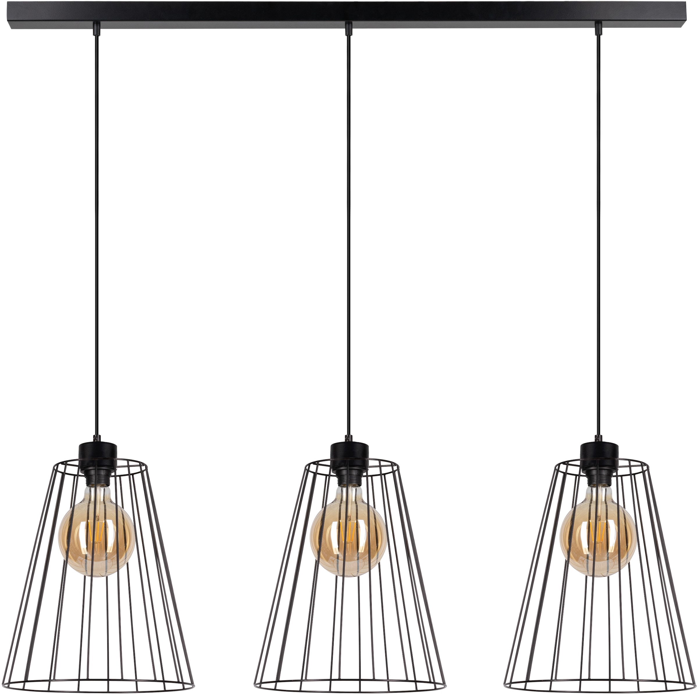 BRITOP LIGHTING Hängeleuchte »Swan«, 3 flammig, Leuchtmittel E27   ohne Leu günstig online kaufen