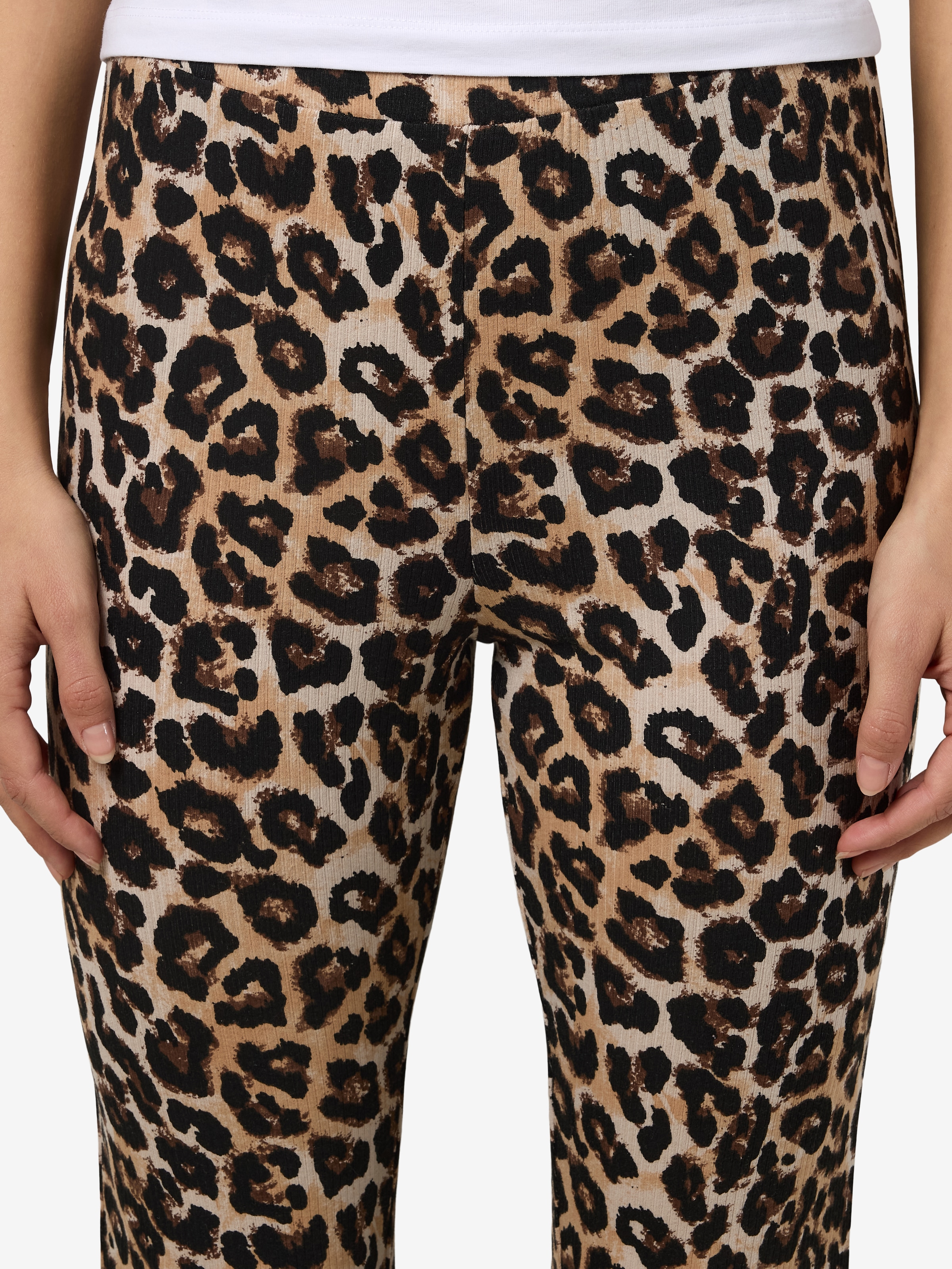 Noisy may Leggings »NMPASA HW FLARED PANTS NOOS«