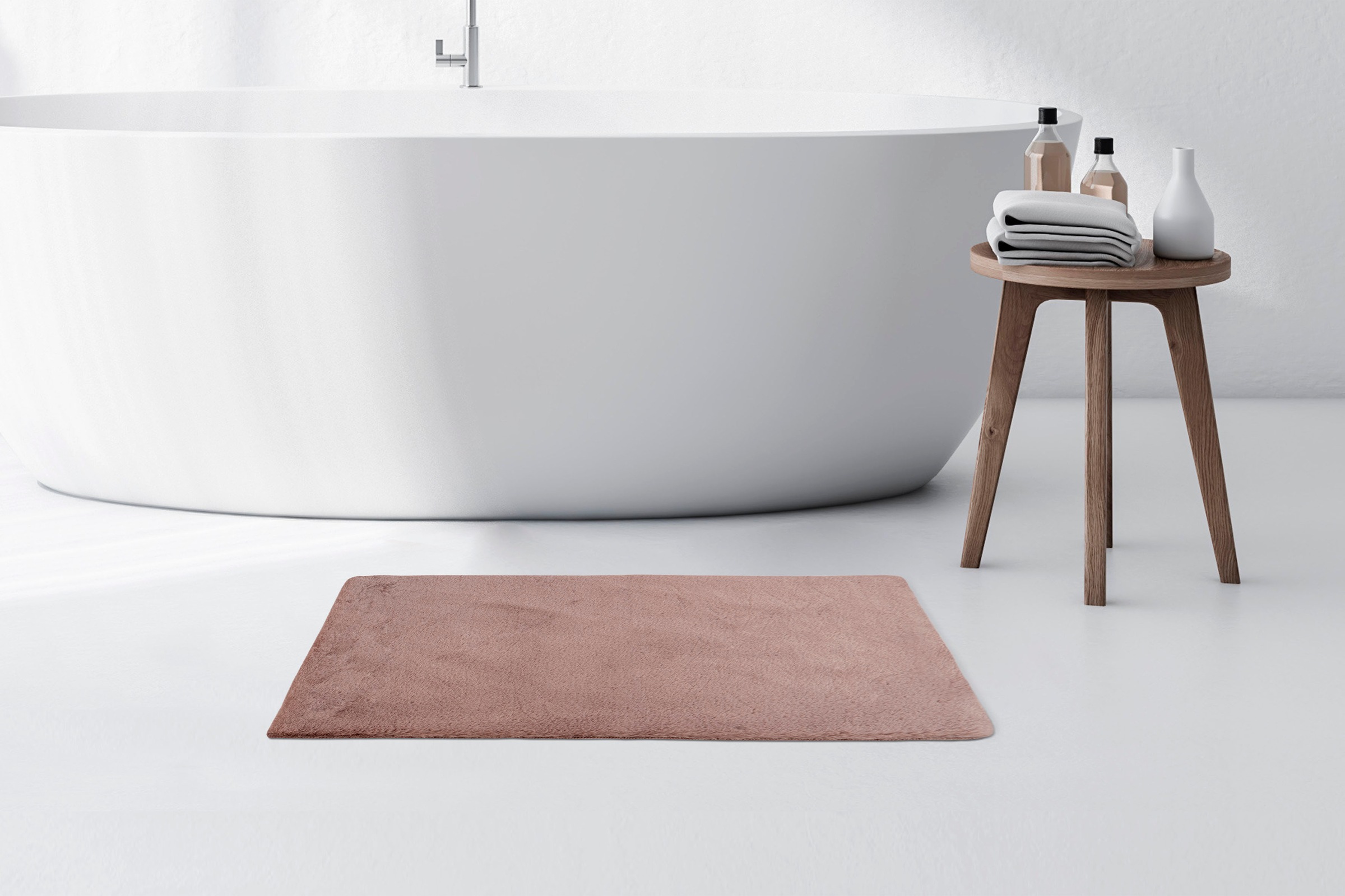 Kayoom Badematte »Rabbit Light«, rutschhemmend beschichtet, fußbodenheizung günstig online kaufen