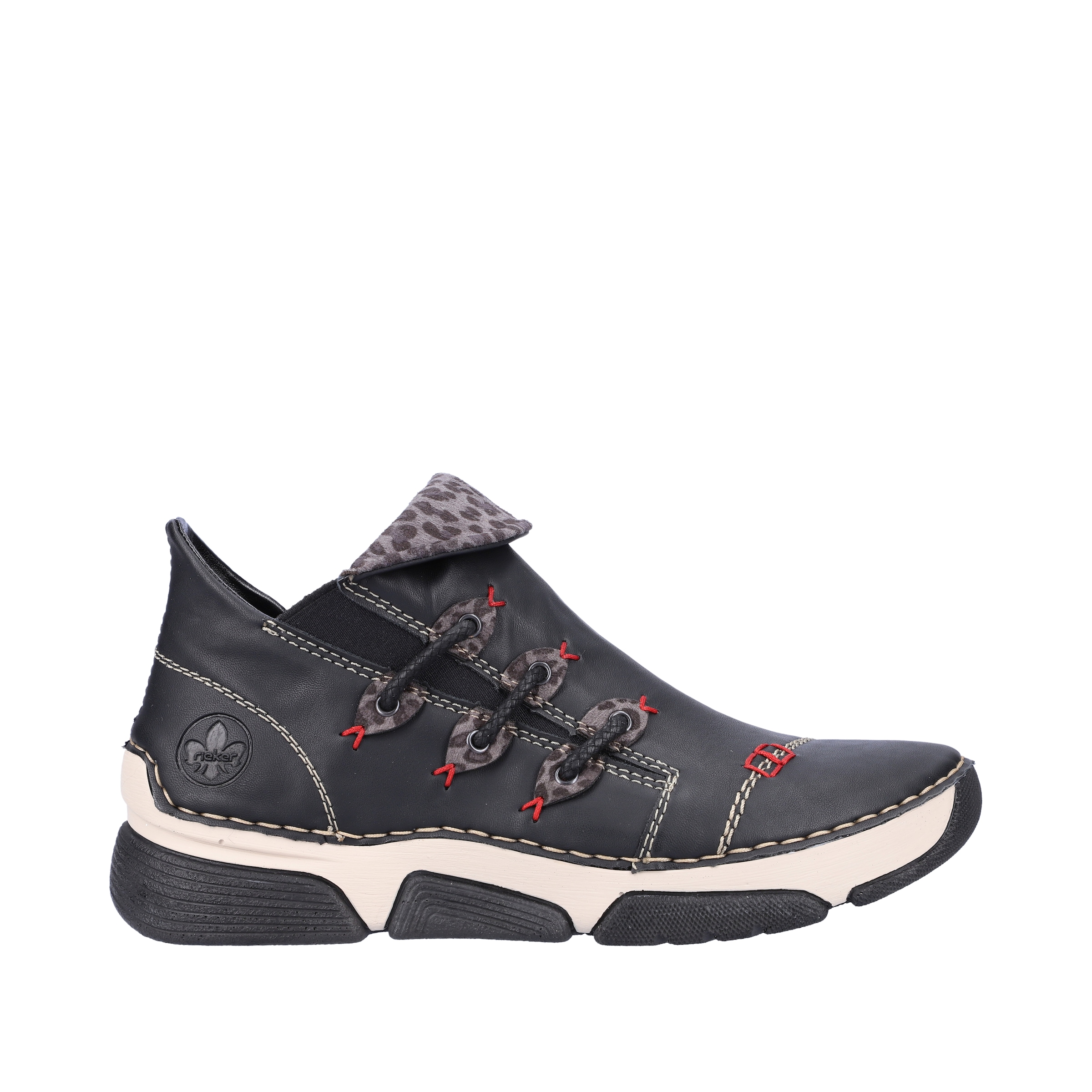 Rieker Sneakerboots  Schlupfboots, Stiefelette, High Top Sneaker mit Innenreißverschluss