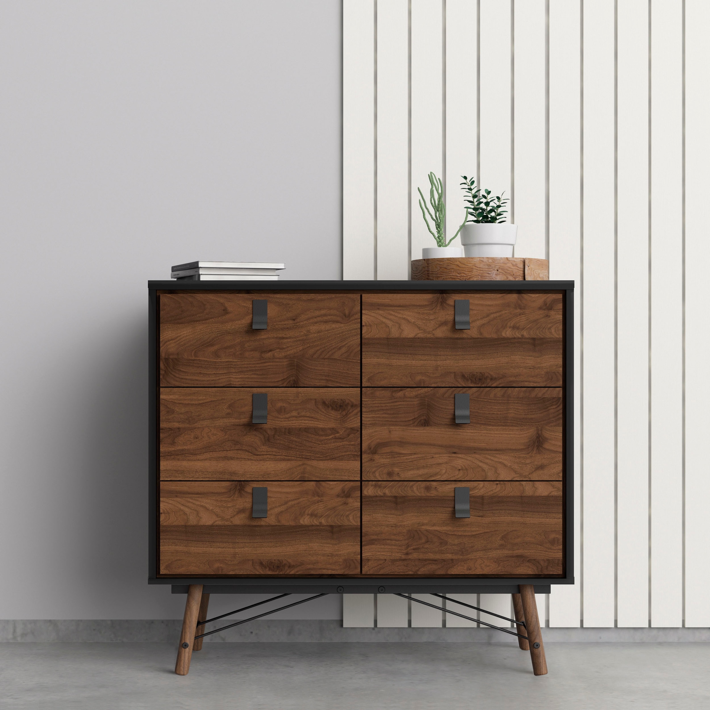 Kommode »Ry Aufbewahrung, Schubladenschrank, Stauraum«, Sideboard mit 6 Schubladen,...