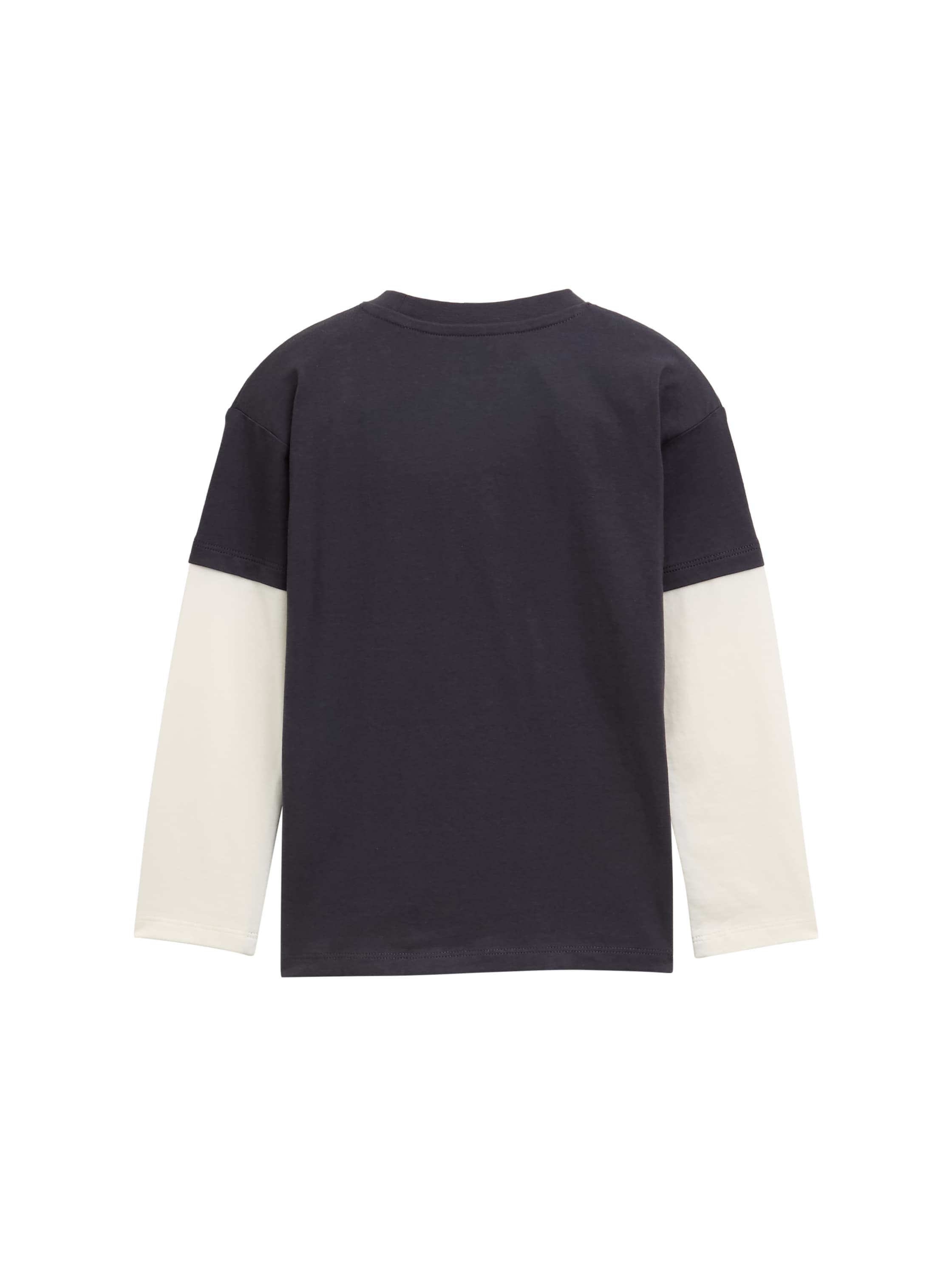 TOM TAILOR Langarmshirt, mit Schriftzug