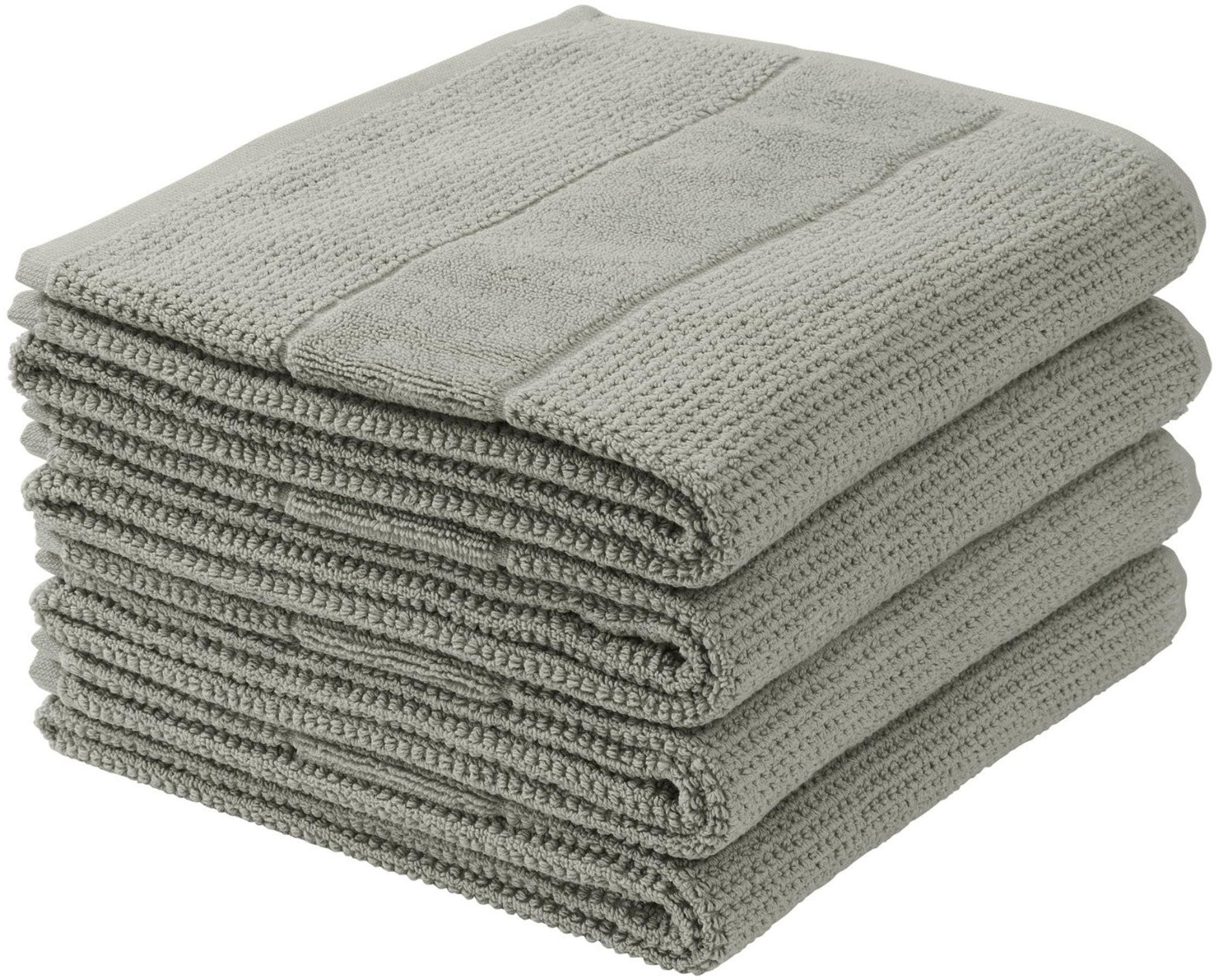 Schiesser Handtücher »Turin im 4er OEKO-TEX®-zertifiziert MADE bestellen schnell by (4 bequem Set Reiskorn-Optik, GREEN IN aus 100% Baumwolle«, und St.)