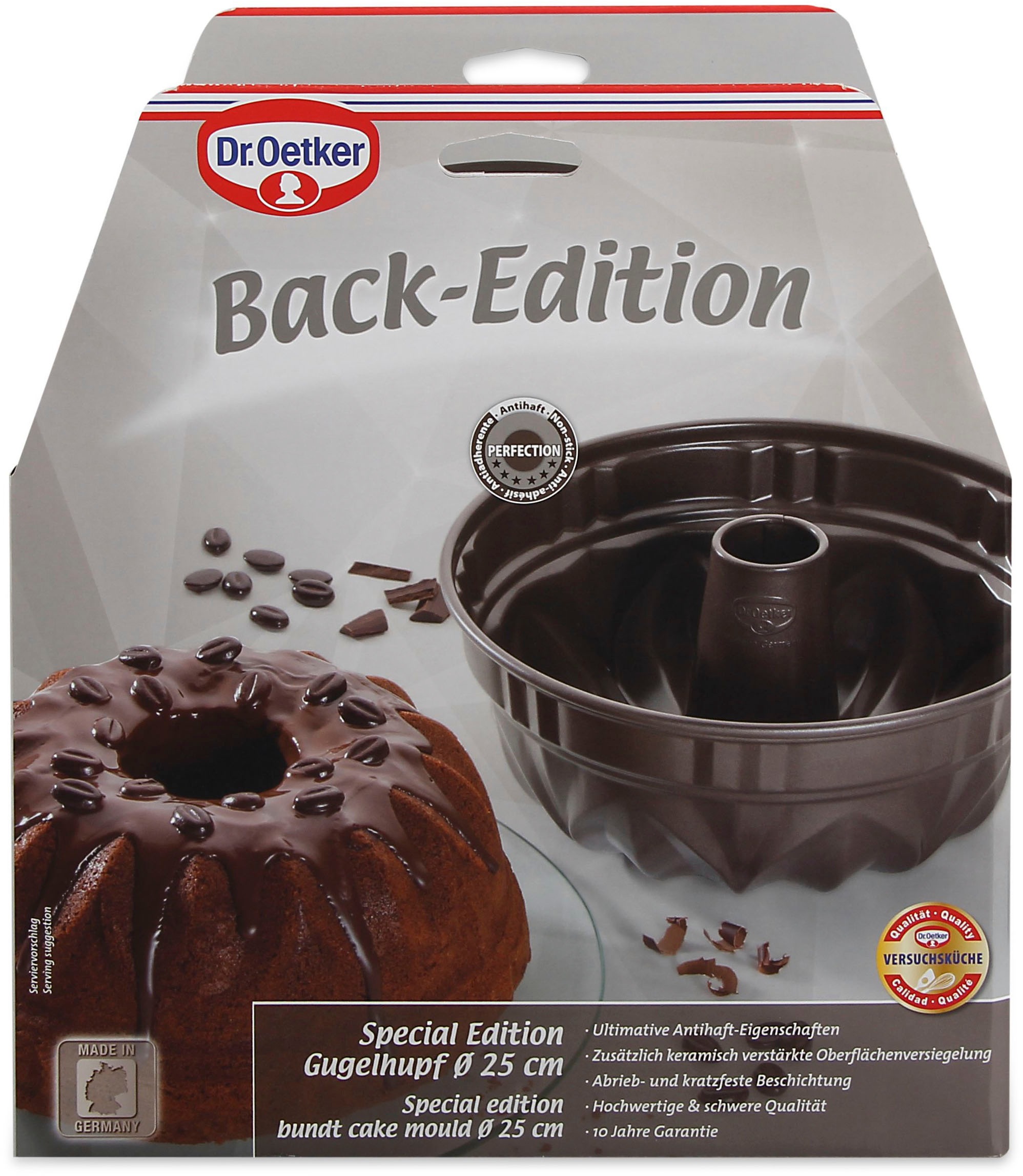 Dr. Oetker Gugelhupfform »Back-Edition, Ø 25 cm, , für Klassiker & kreative Backideen«
