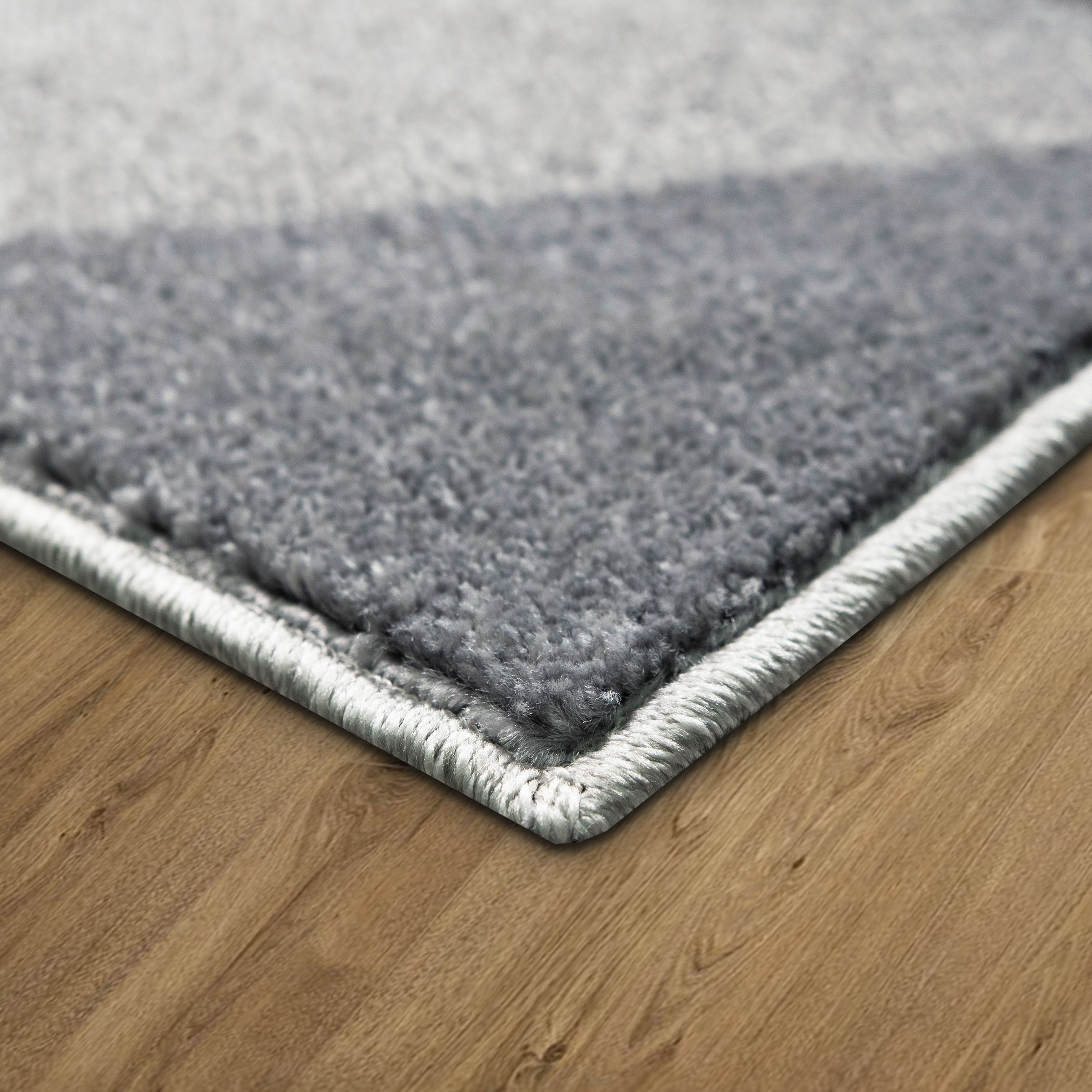 my home Teppich »Berlad Geo«, rechteckig, 9 mm Höhe, mit besonders weichem Flor, Kurzflor, modernes geometrisches Design