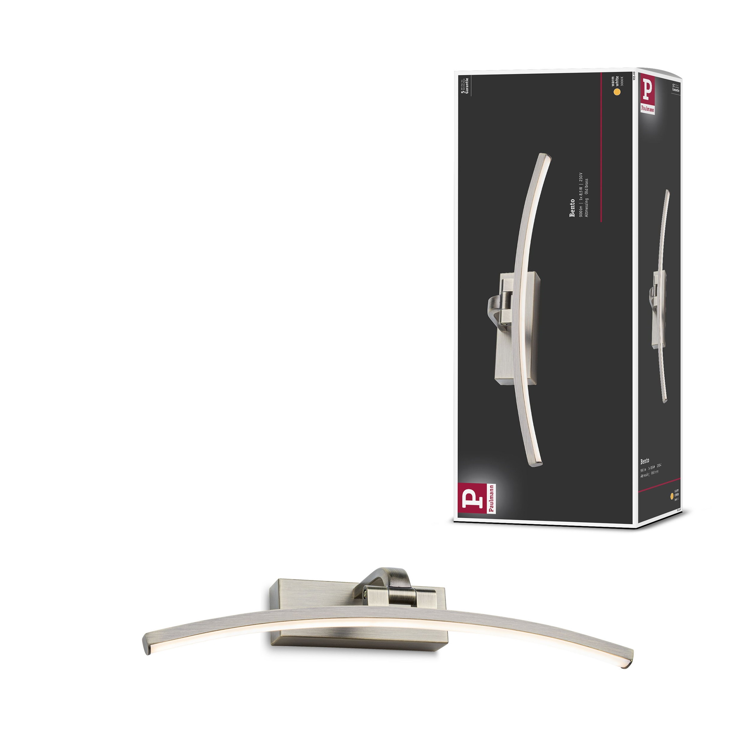 Paulmann LED Bilderleuchte »Bento 3000K, 230V«, 1 flammig
