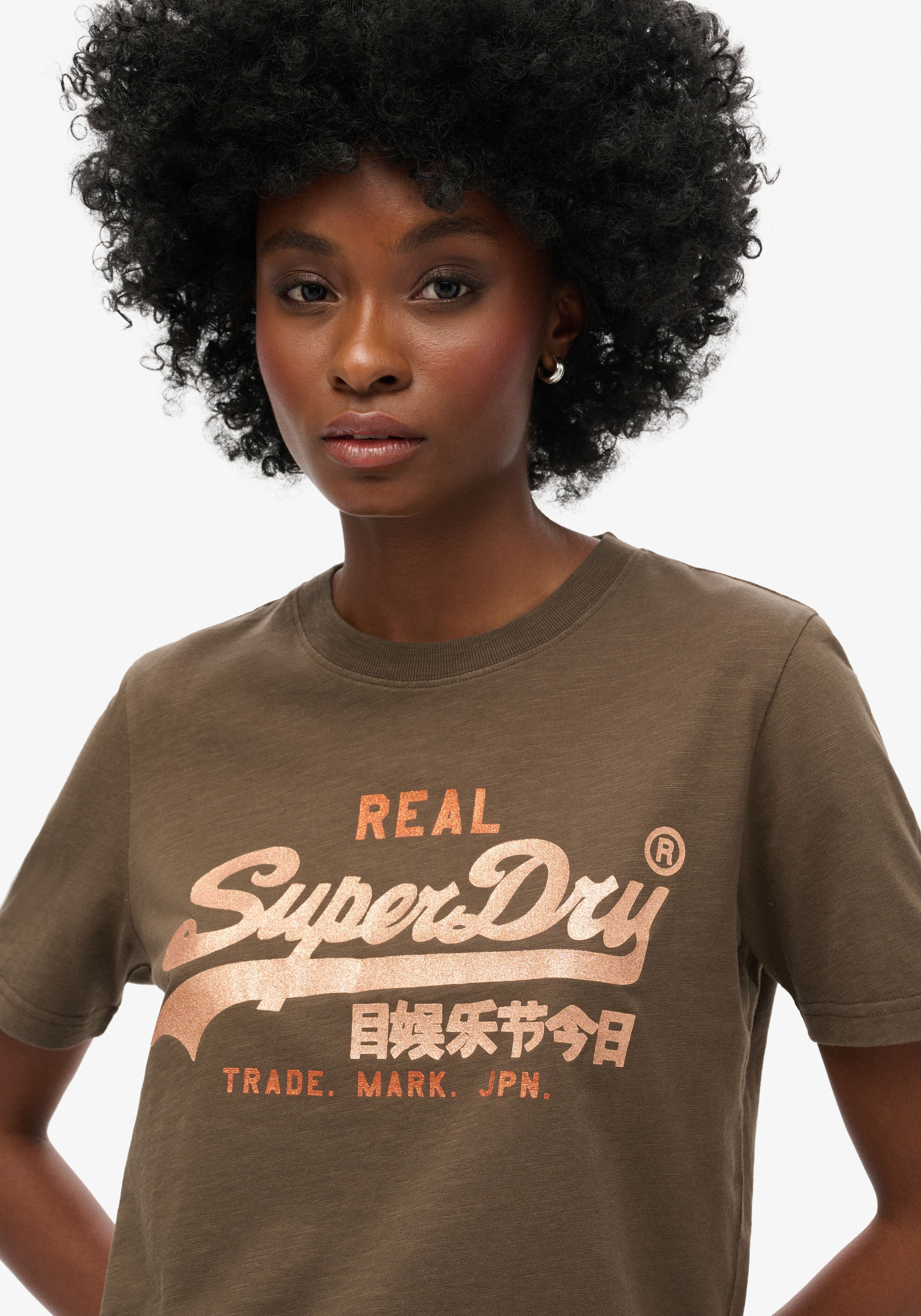 Superdry Print-Shirt »EMBELLISHED VL GRAPHIC T SHIRT«