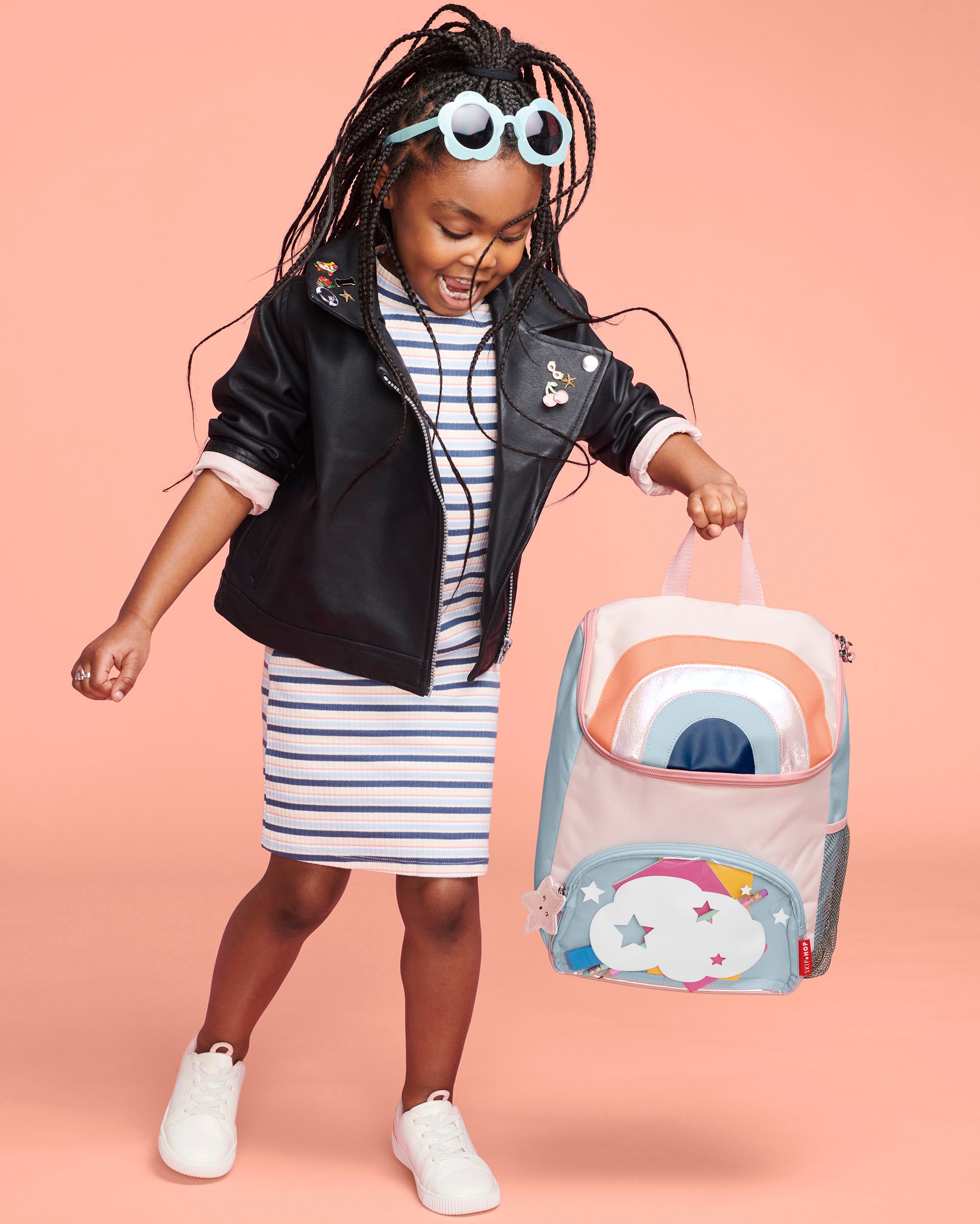 Skip Hop Kinderrucksack »Spark Style Regenbogen, groß«