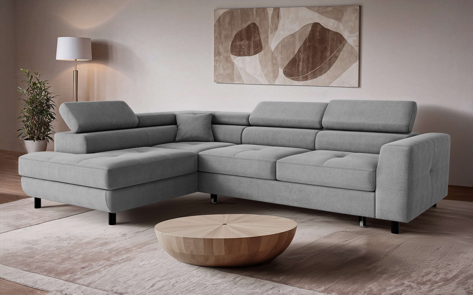 OTTO home Ecksofa »AADEN Schlafsofa 254 cm - OTTO. Verlässliche Qualität.« günstig online kaufen