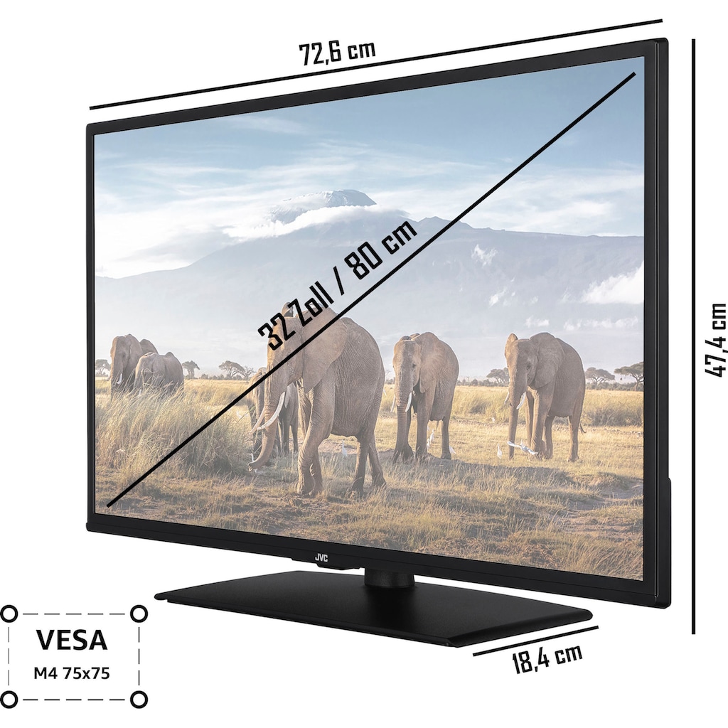 JVC LED-Fernseher »LT-32VH5157«, 80 cm/32 Zoll, HD ready, Smart-TV