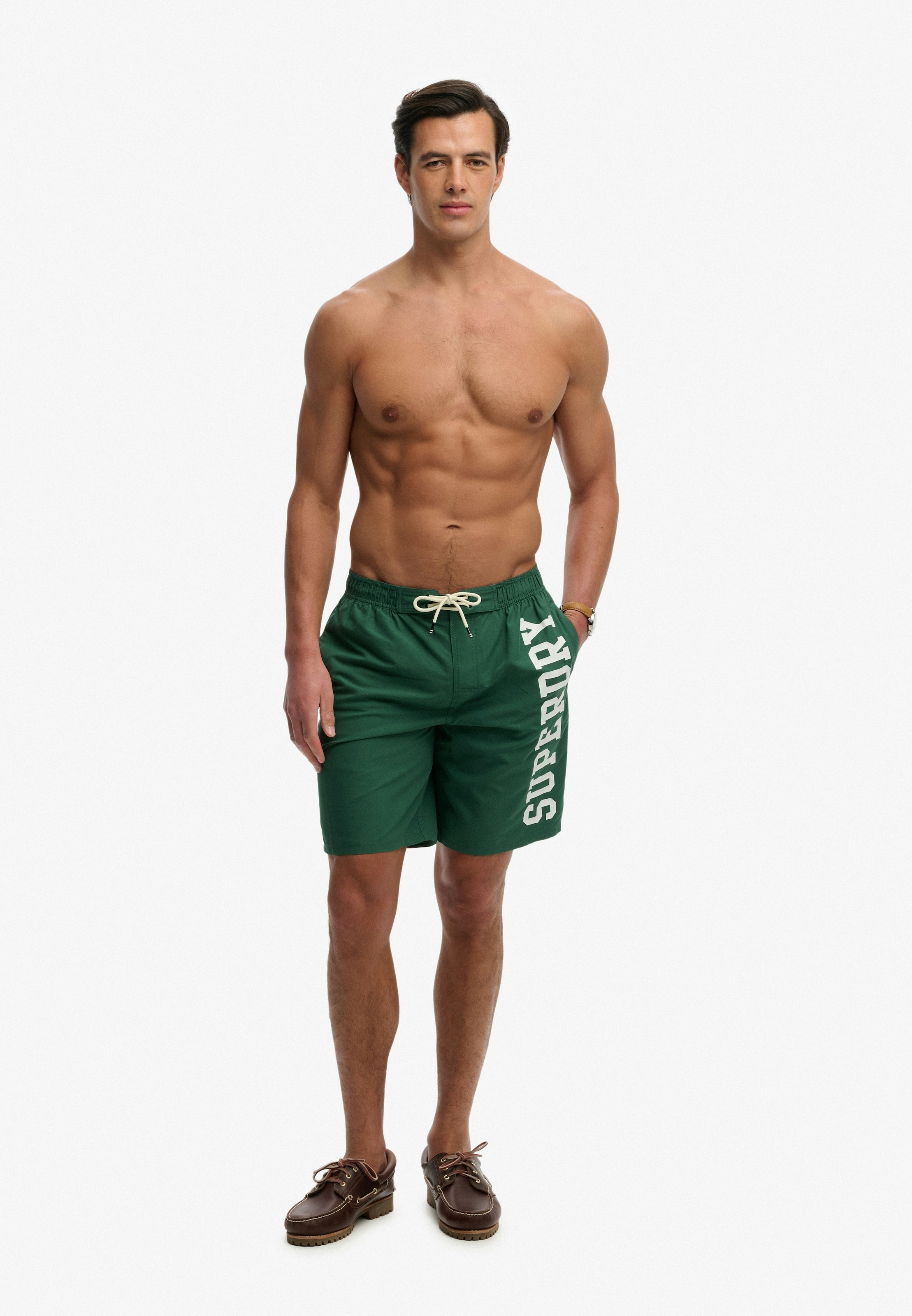 Superdry Badeshorts »LOGO 19 BOARDSHORT«