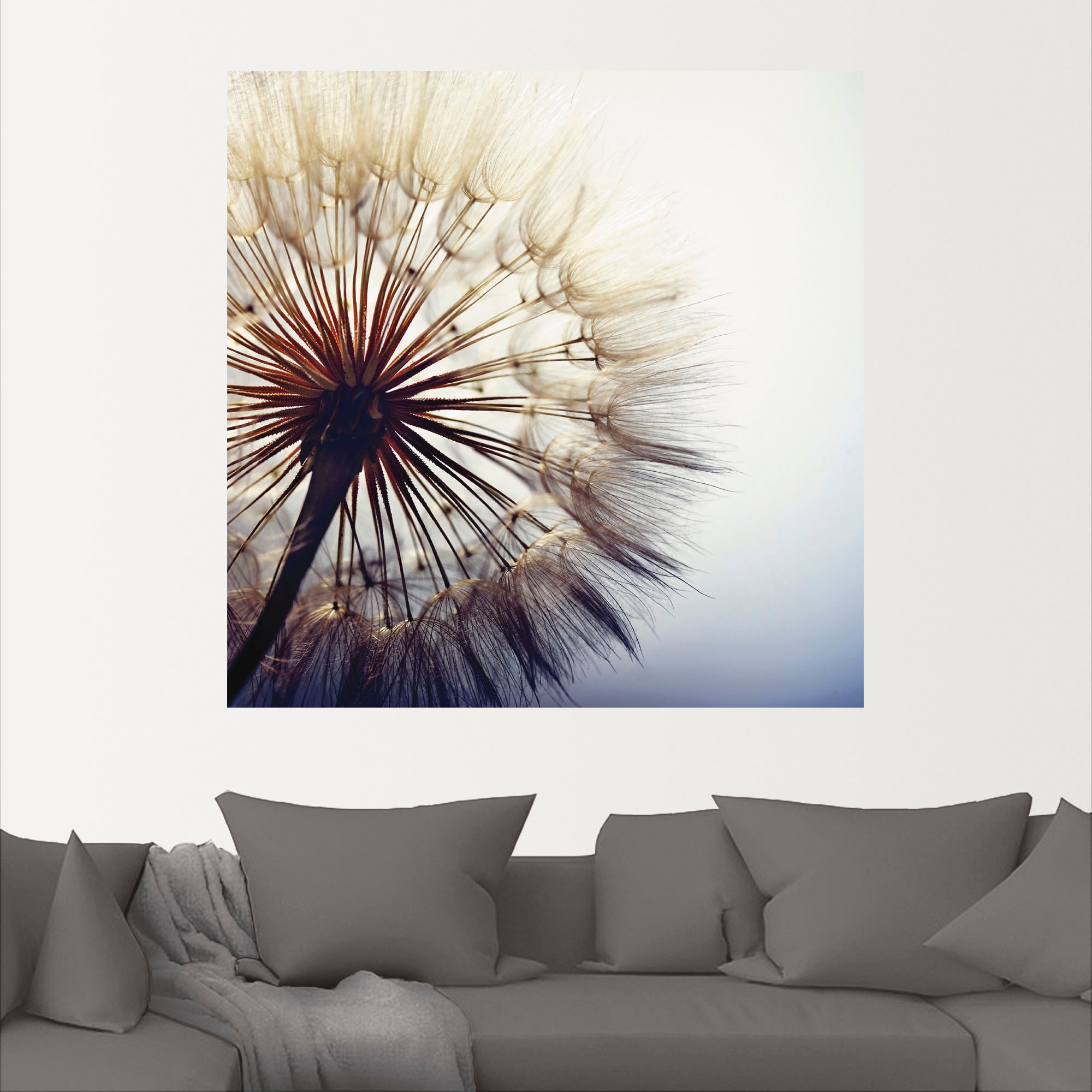 Artland Wandbild »Große Pusteblume«, Blumen, (1 St.), als Alubild, Outdoorbild, Leinwandbild, Poster, Wandaufkleber